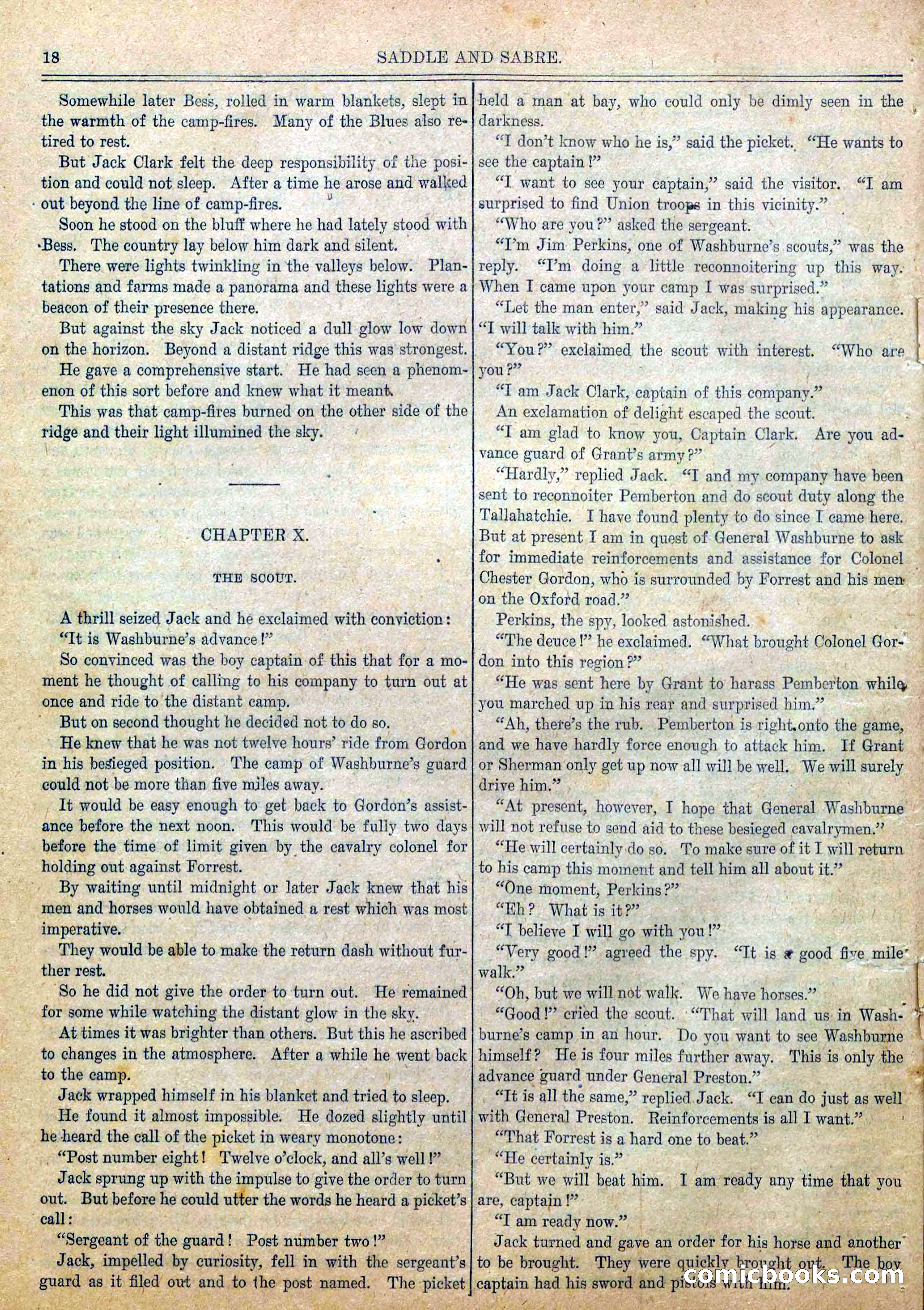 Blue and Gray Weekly, No. 25 — page 20 of 36