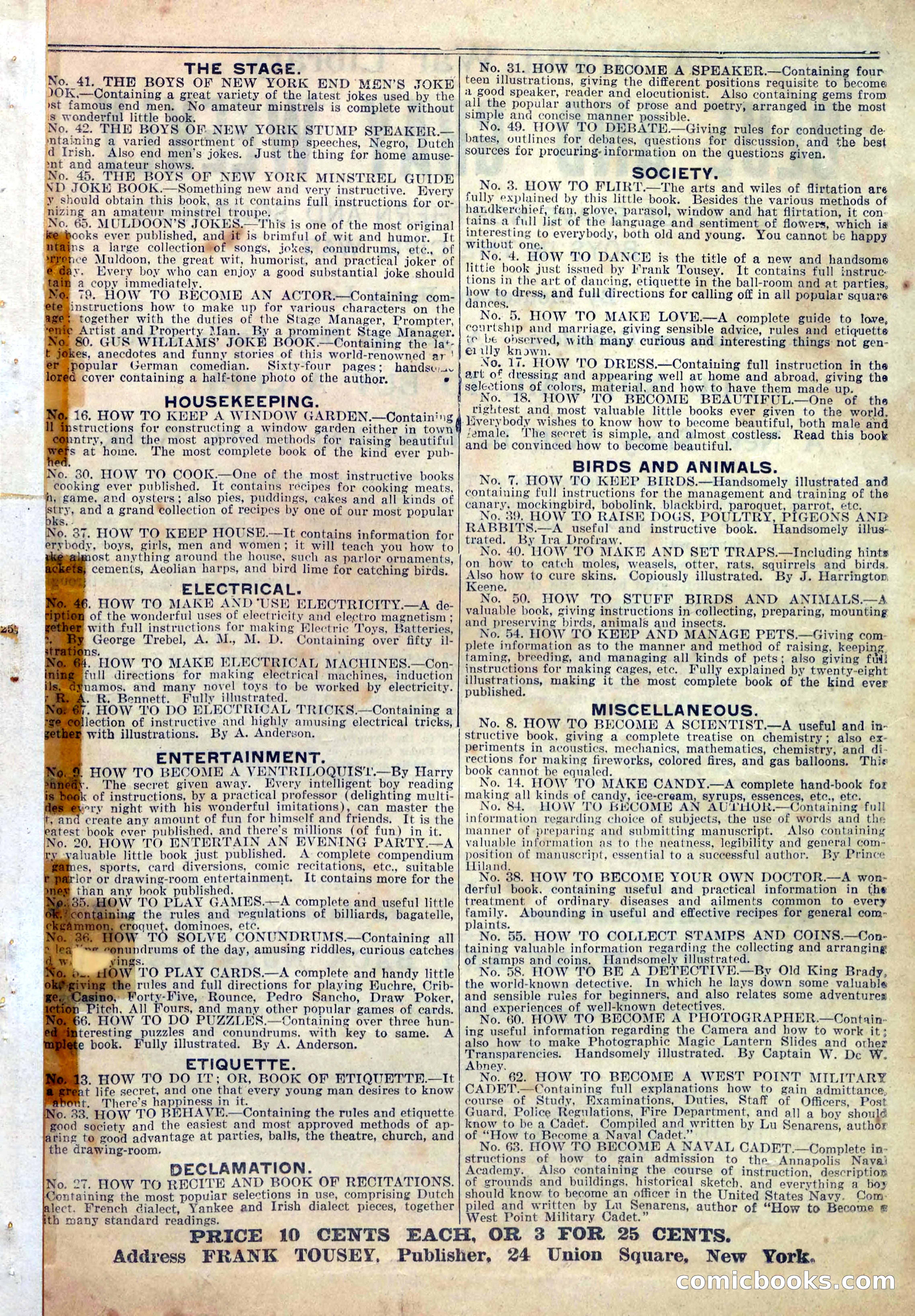 Blue and Gray Weekly, No. 25 — page 35 of 36