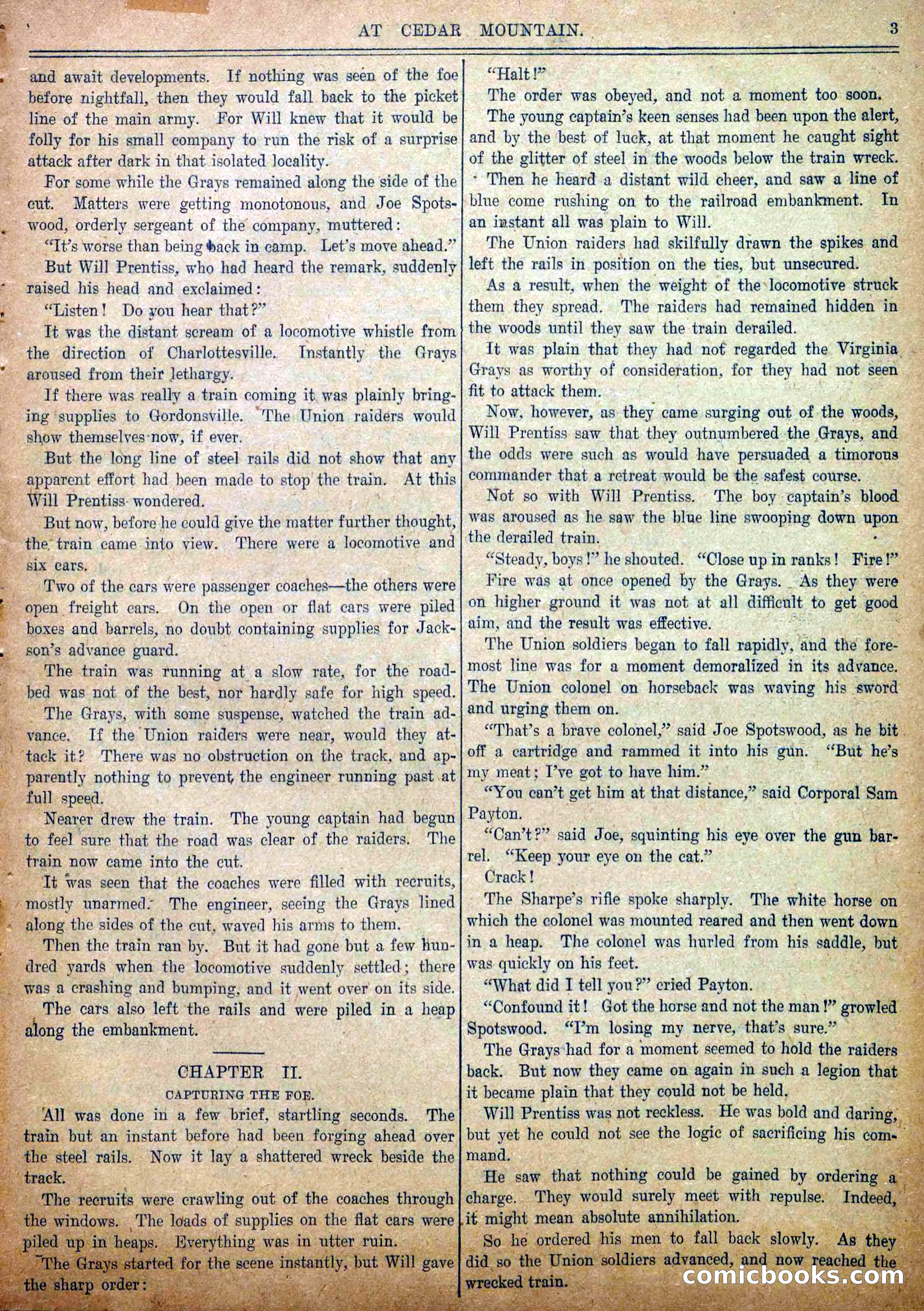 Blue and Gray Weekly, No. 26 — page 5 of 36