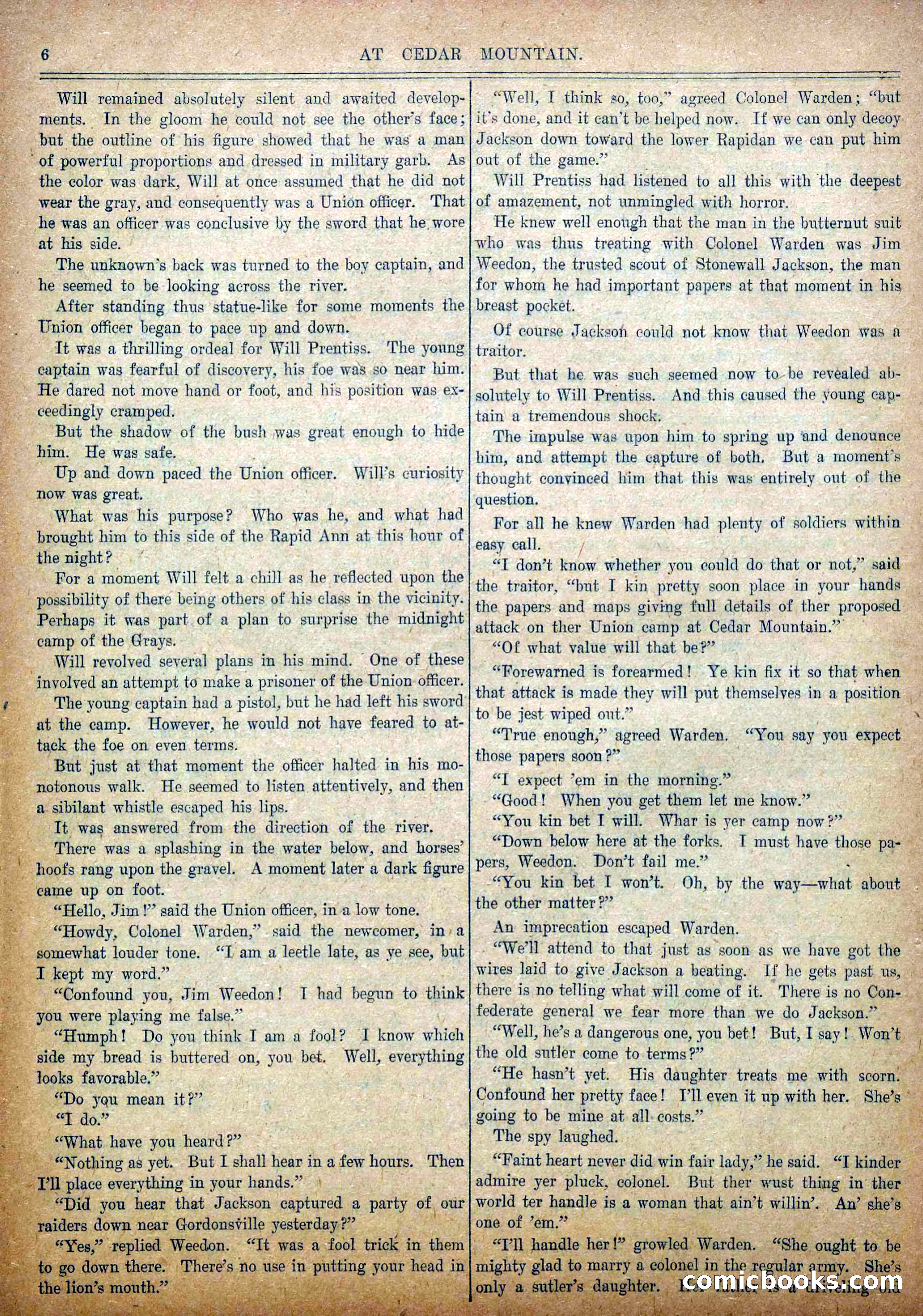 Blue and Gray Weekly, No. 26 — page 8 of 36