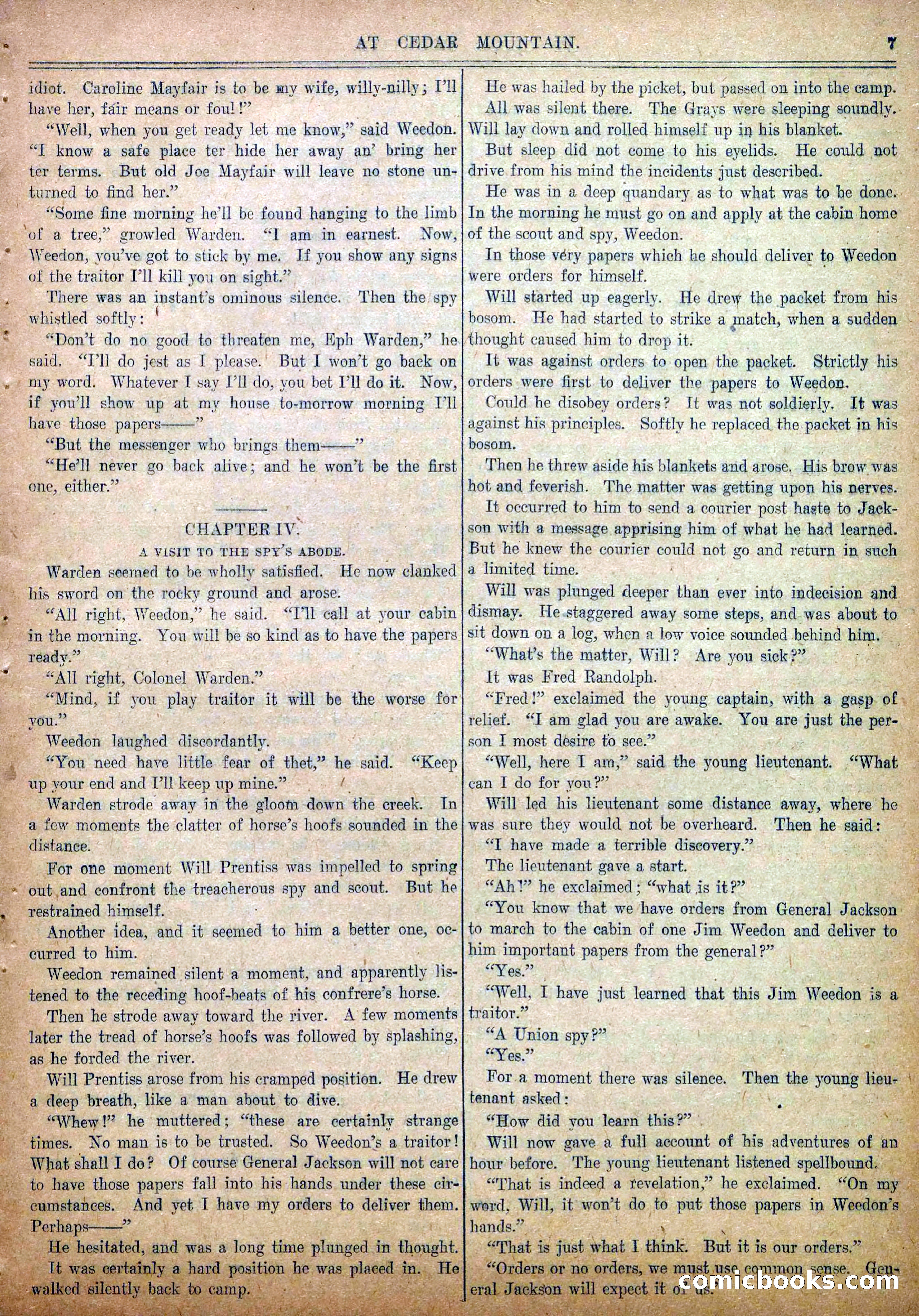 Blue and Gray Weekly, No. 26 — page 9 of 36