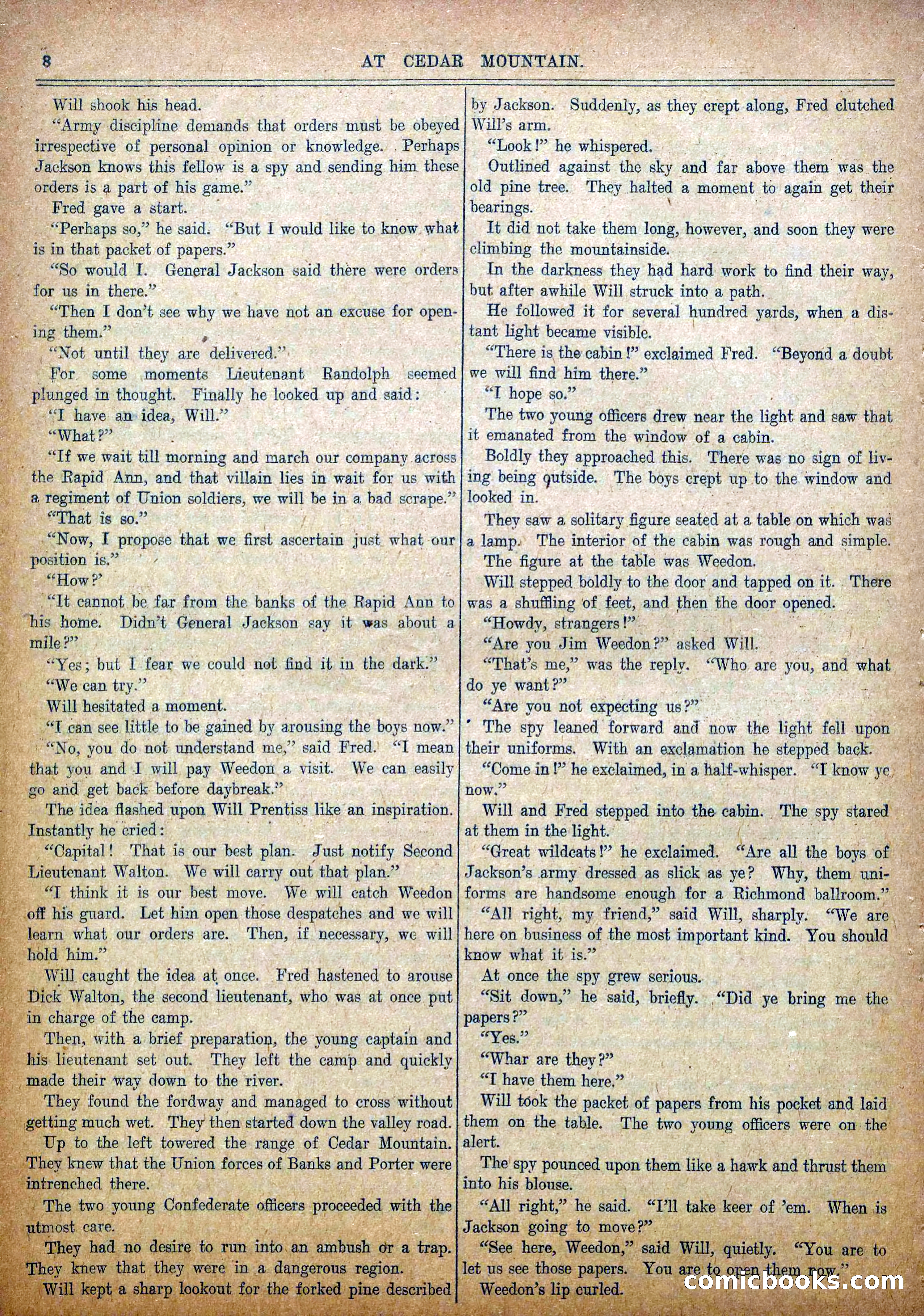 Blue and Gray Weekly, No. 26 — page 10 of 36
