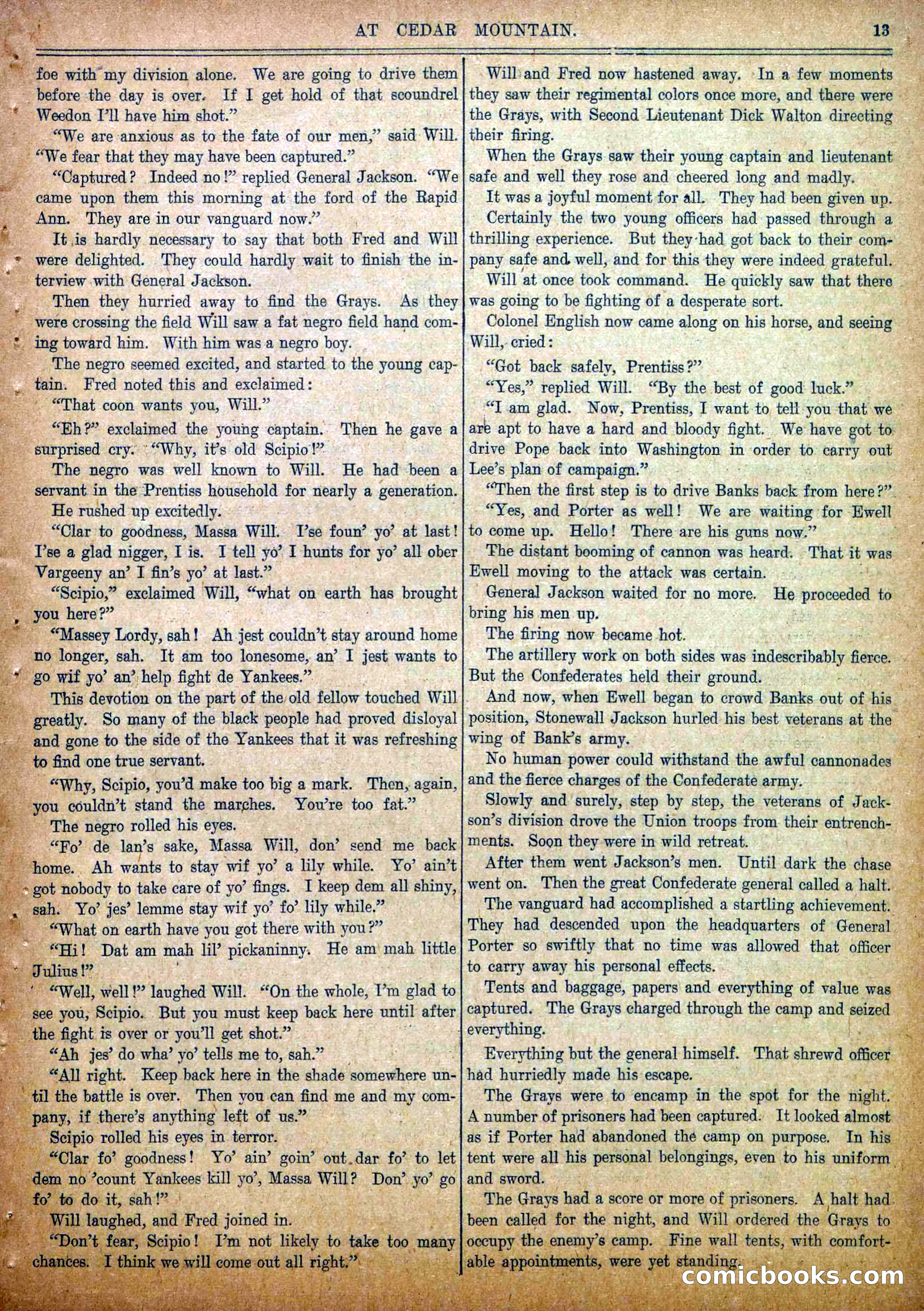Blue and Gray Weekly, No. 26 — page 15 of 36