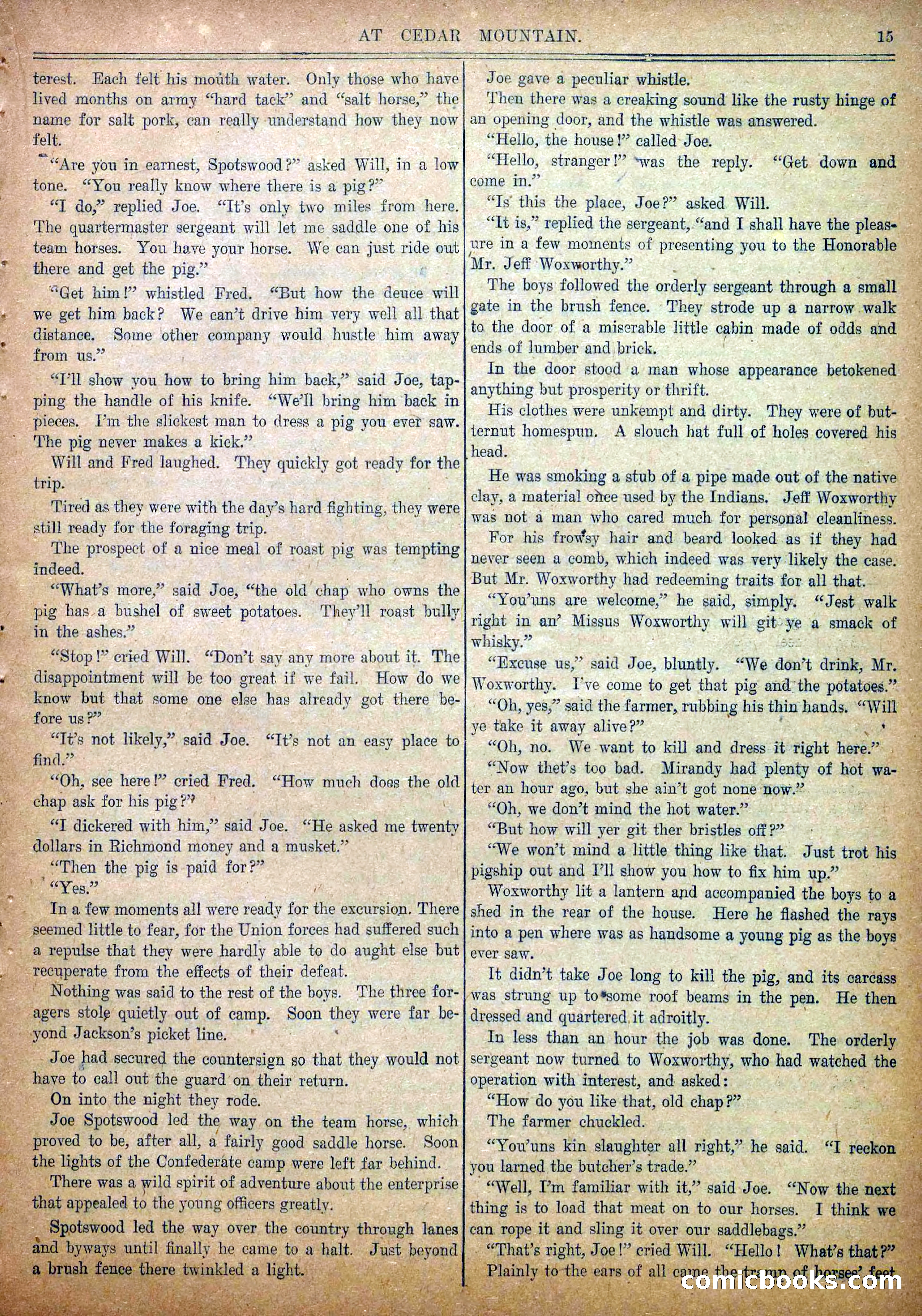 Blue and Gray Weekly, No. 26 — page 17 of 36