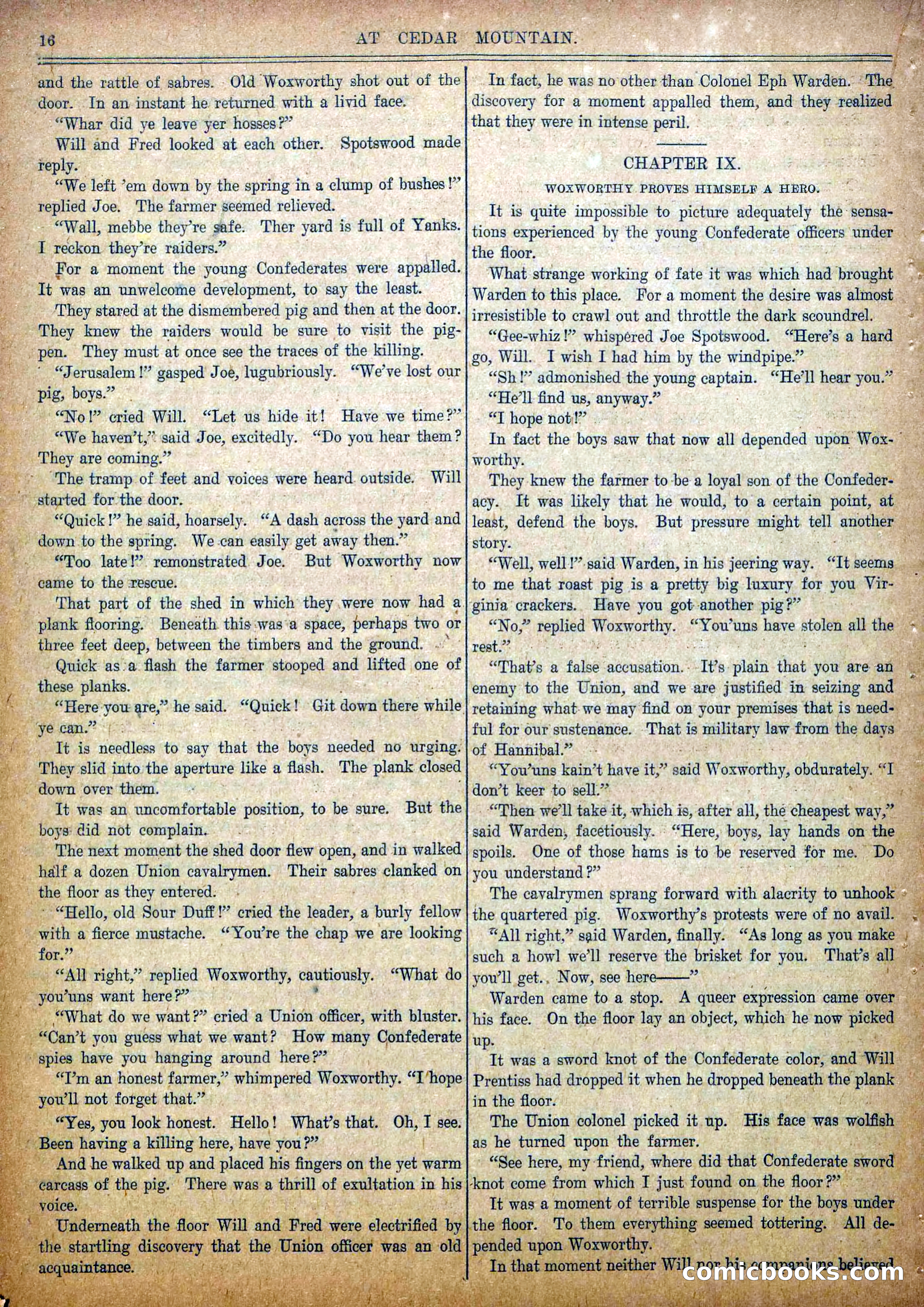Blue and Gray Weekly, No. 26 — page 18 of 36