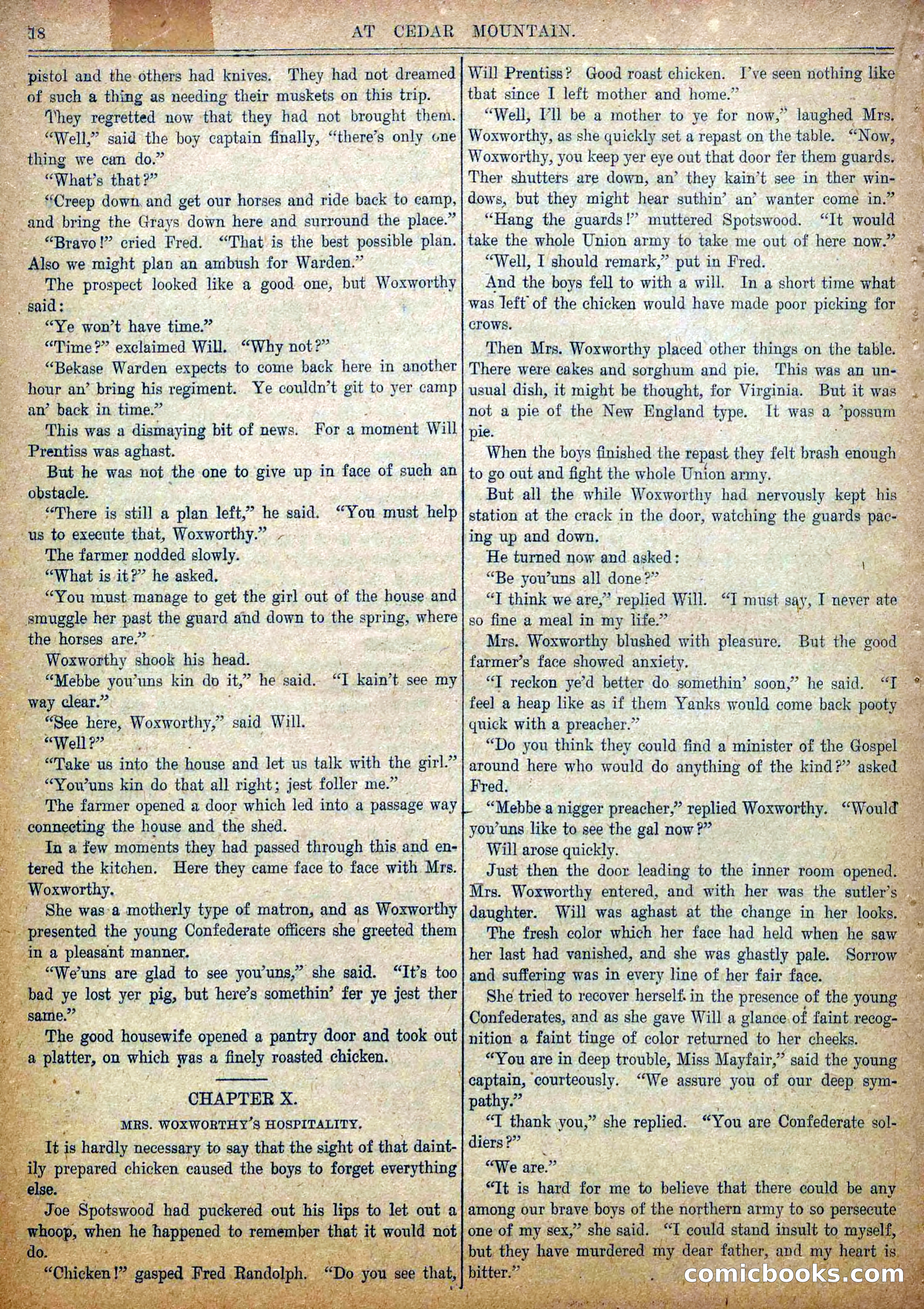 Blue and Gray Weekly, No. 26 — page 20 of 36