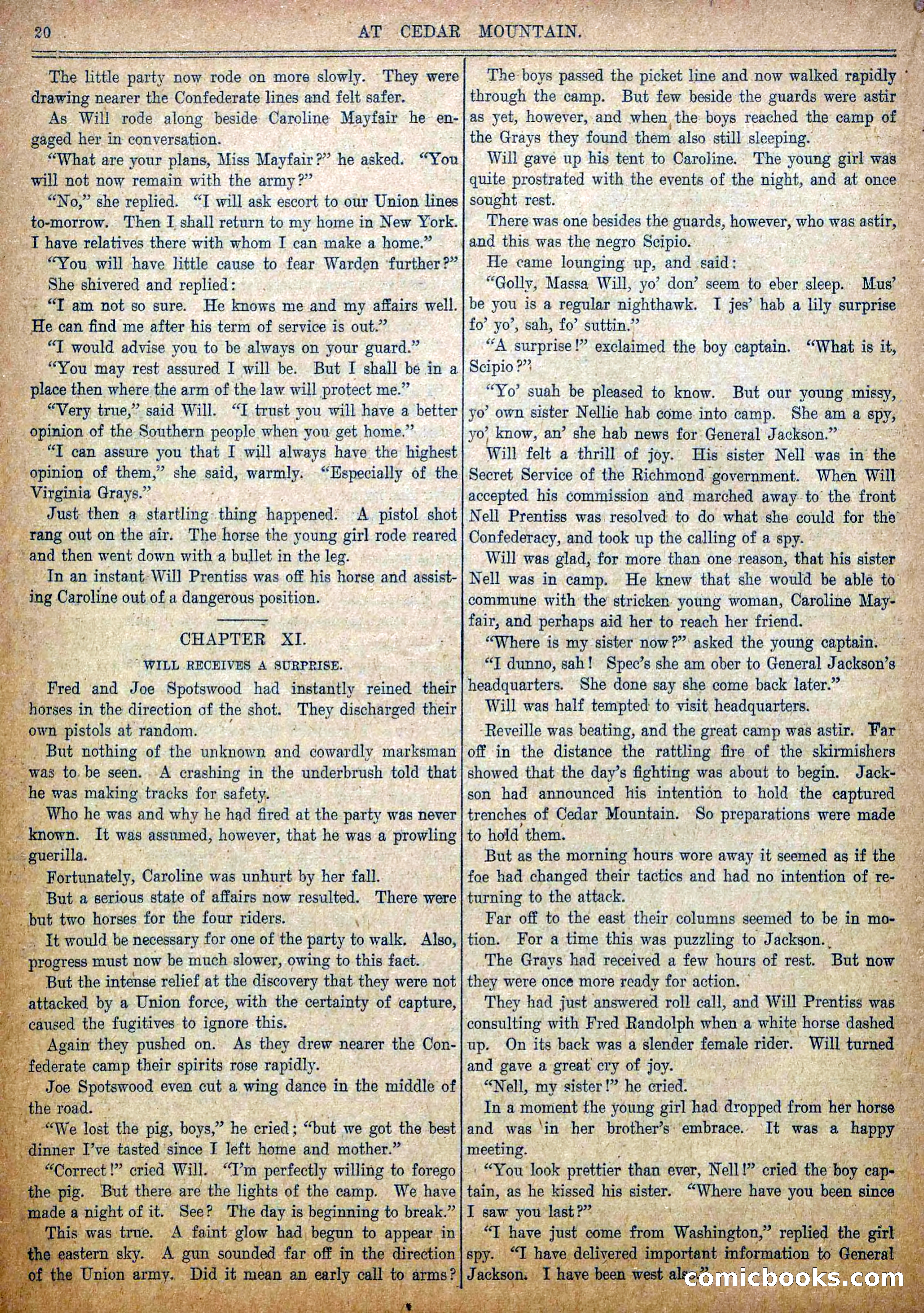 Blue and Gray Weekly, No. 26 — page 22 of 36