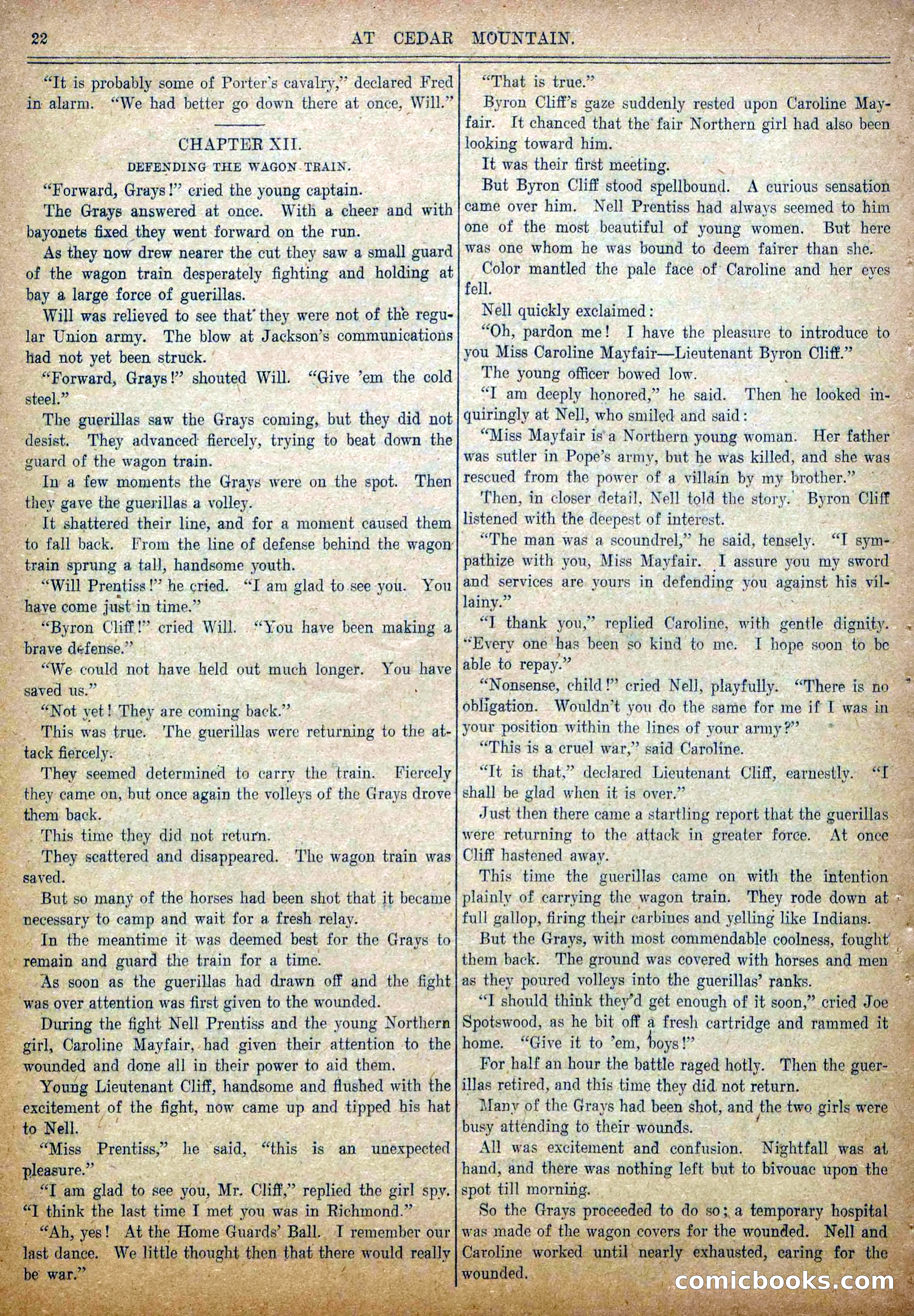 Blue and Gray Weekly, No. 26 — page 24 of 36