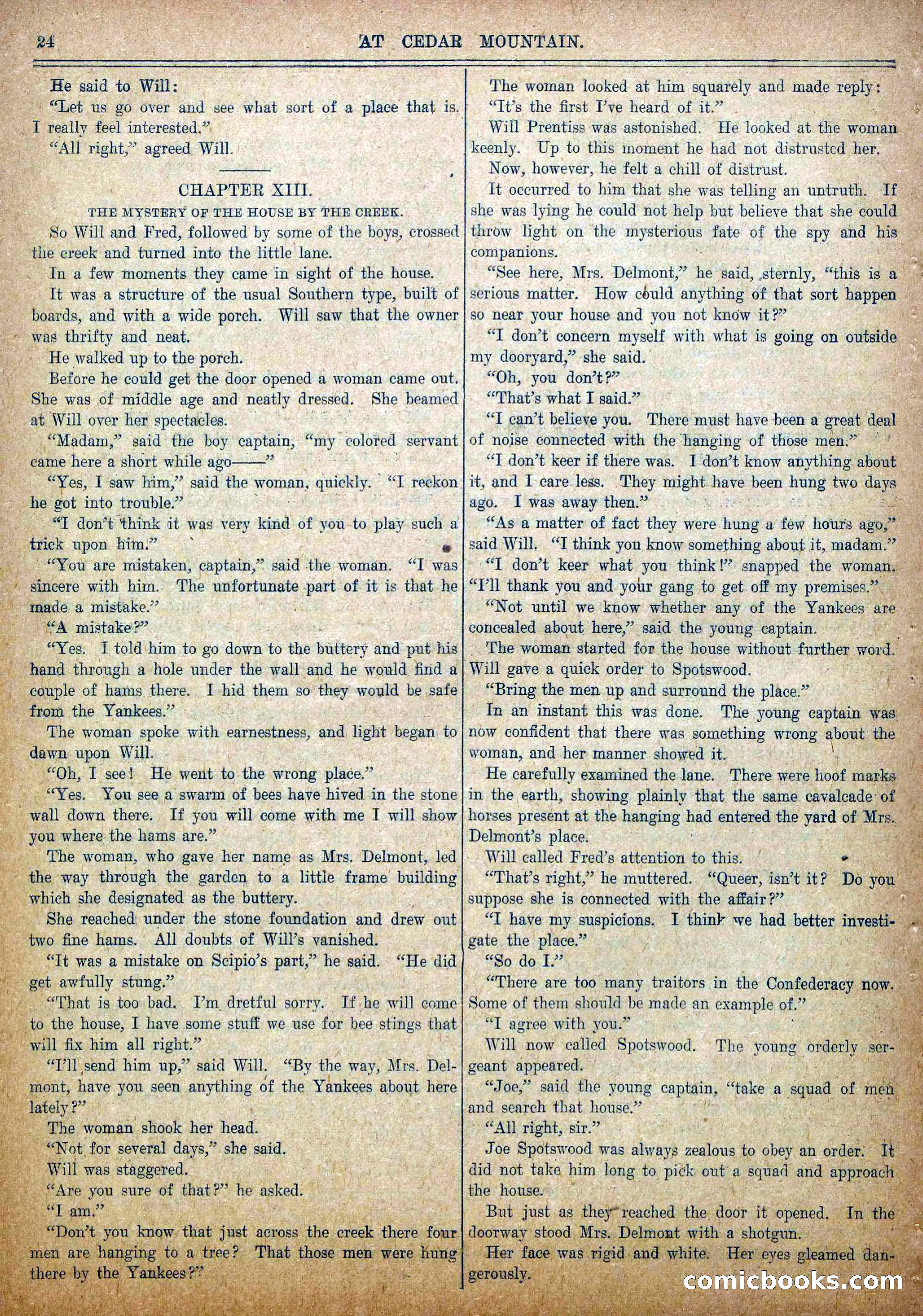 Blue and Gray Weekly, No. 26 — page 26 of 36
