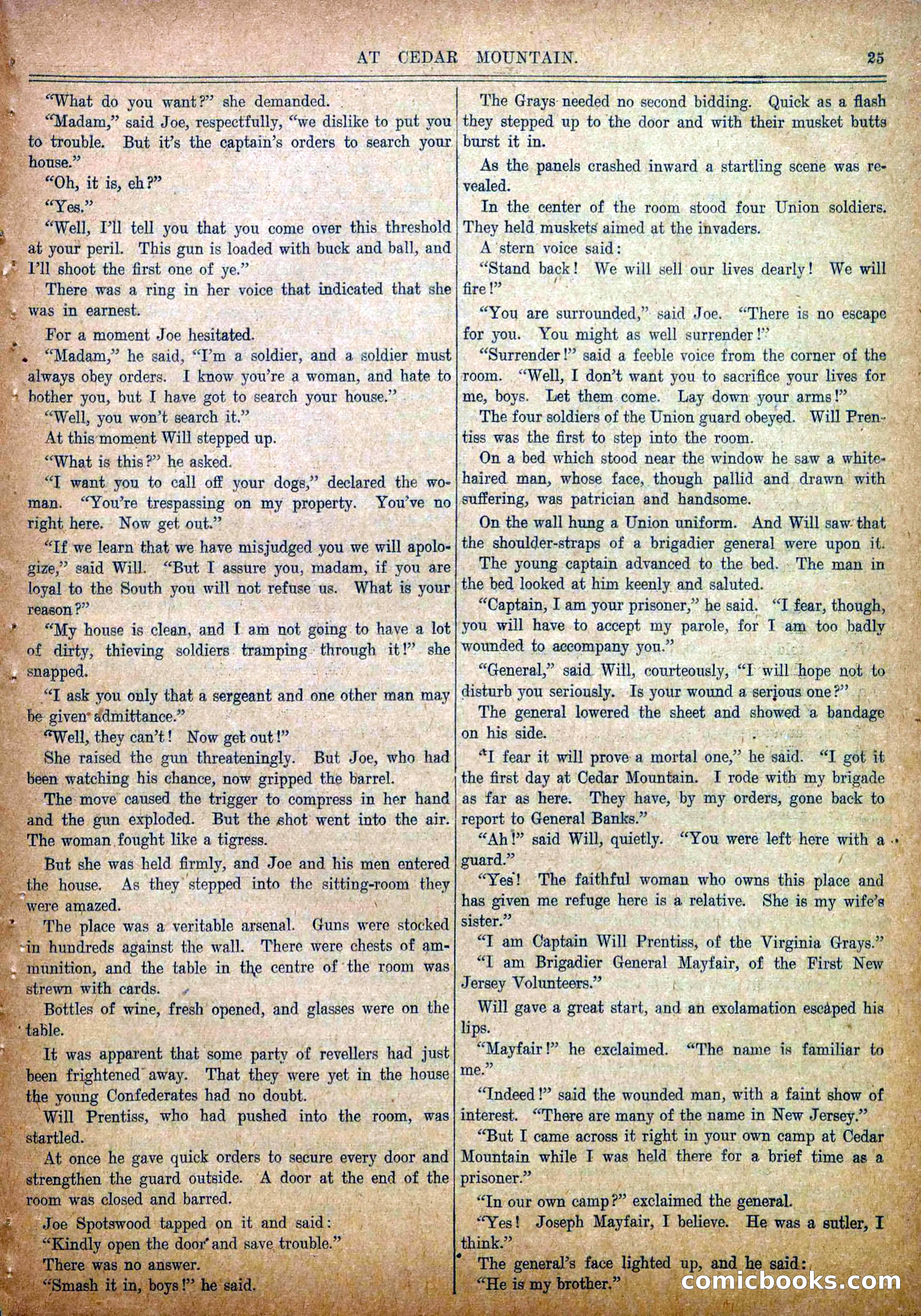 Blue and Gray Weekly, No. 26 — page 27 of 36