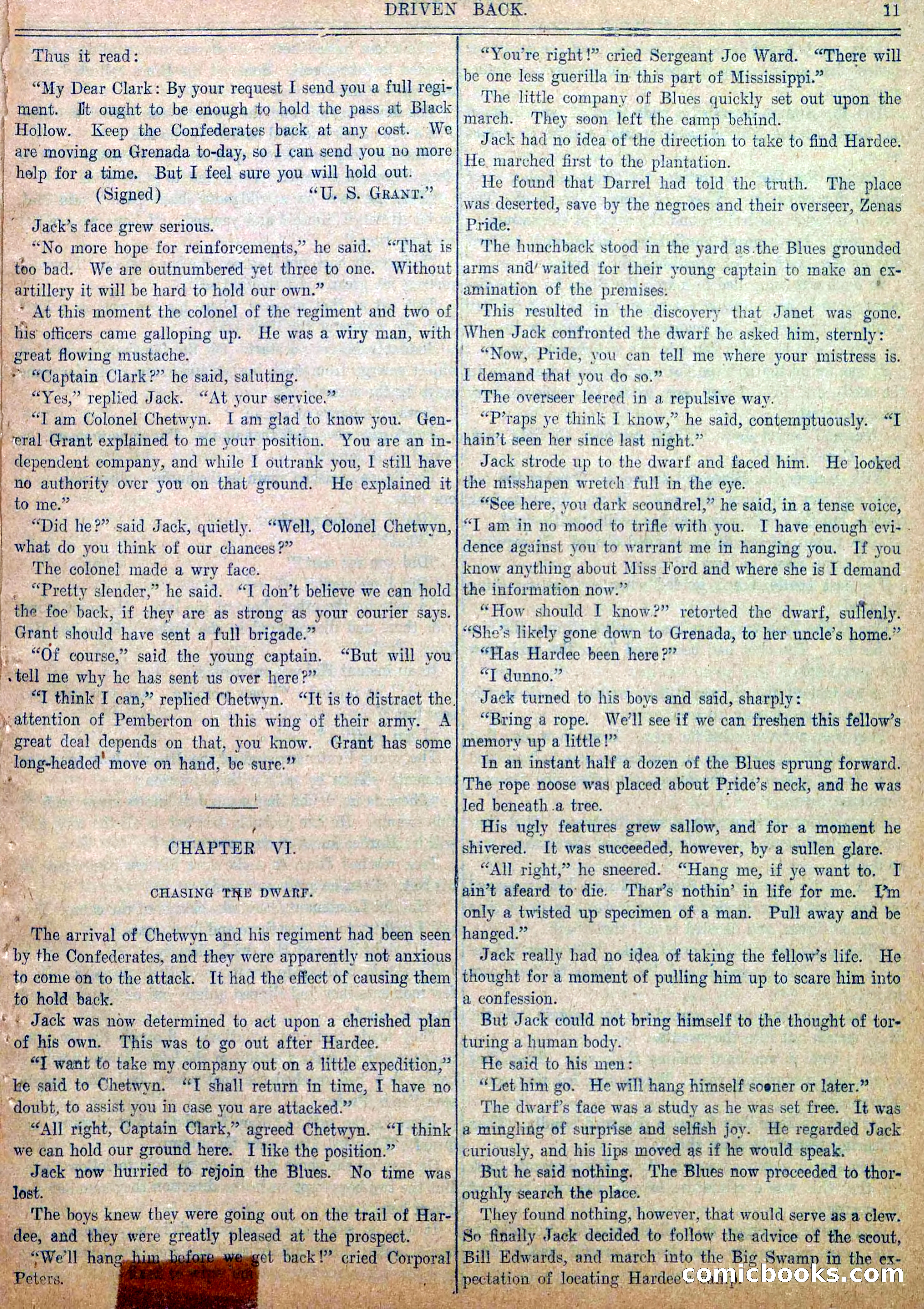Blue and Gray Weekly, No. 27 — page 13 of 36