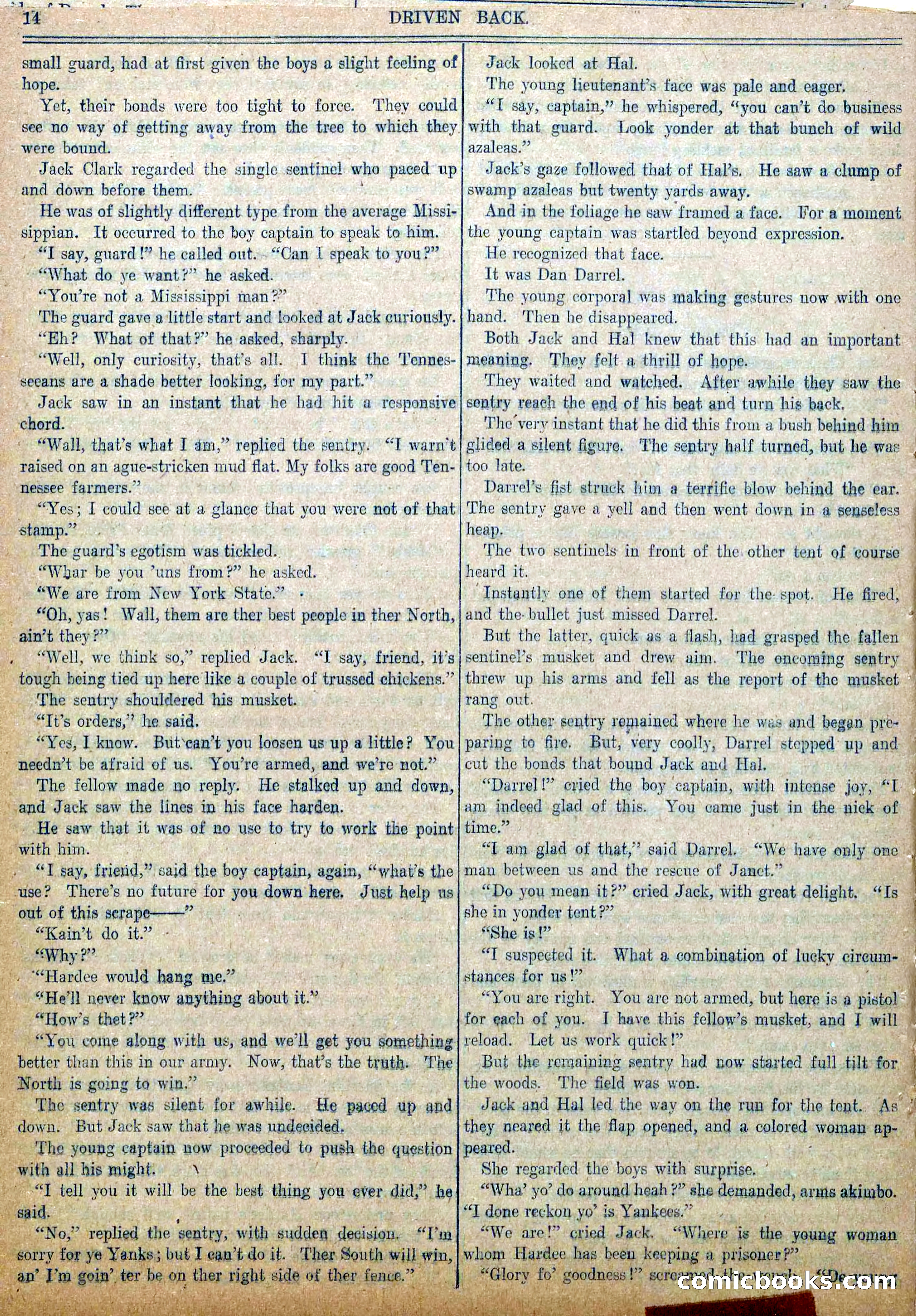 Blue and Gray Weekly, No. 27 — page 16 of 36