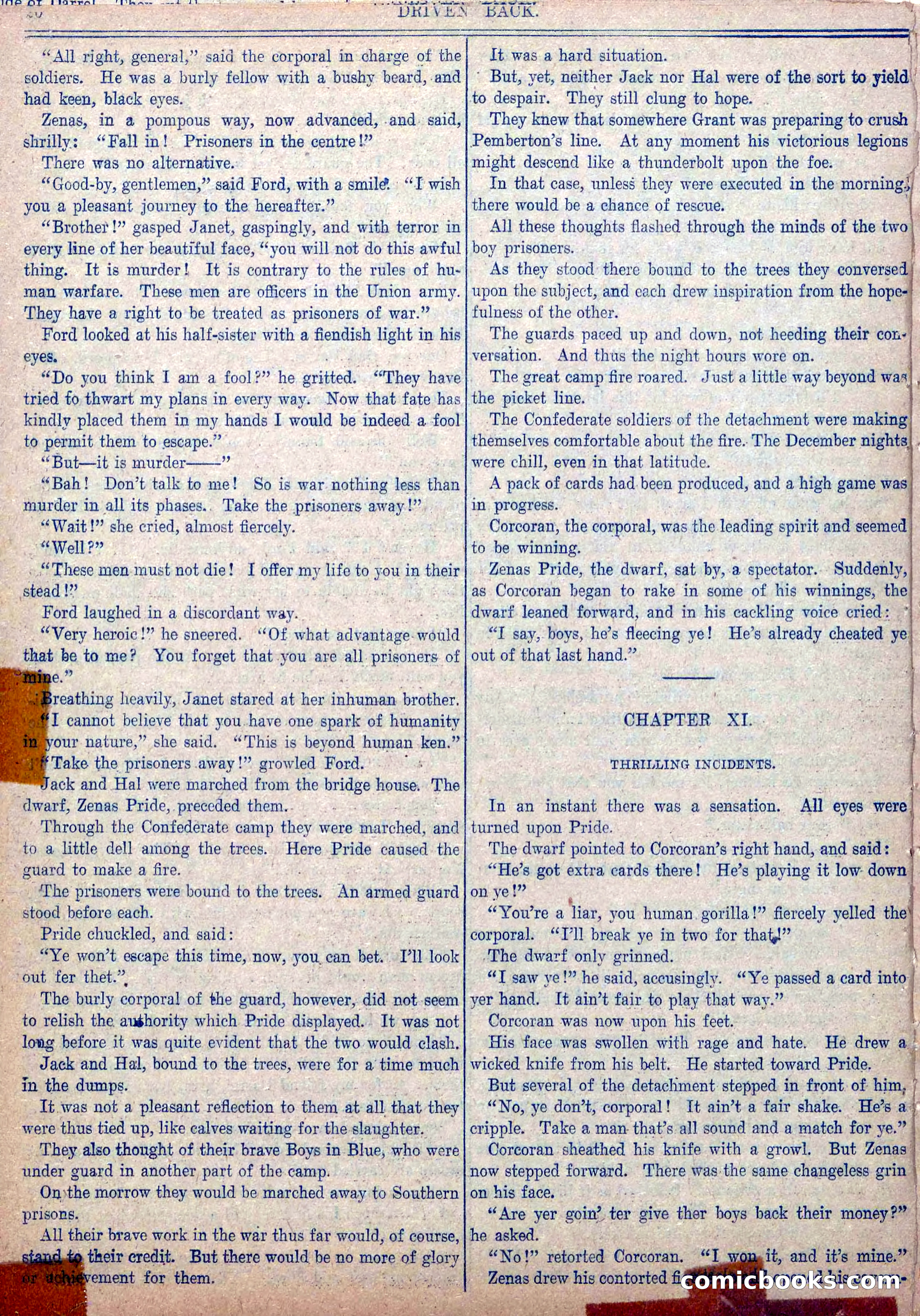 Blue and Gray Weekly, No. 27 — page 22 of 36