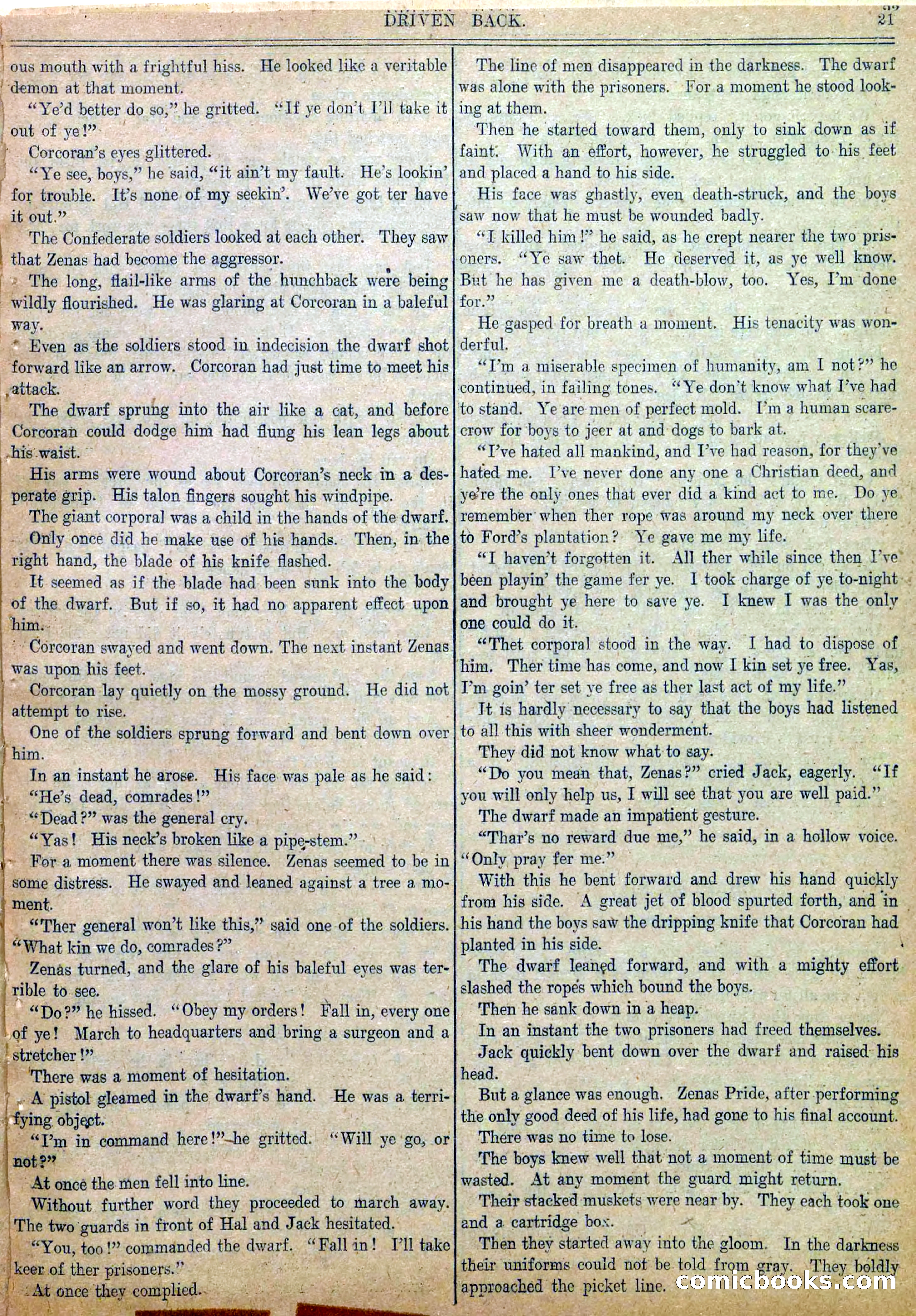 Blue and Gray Weekly, No. 27 — page 23 of 36