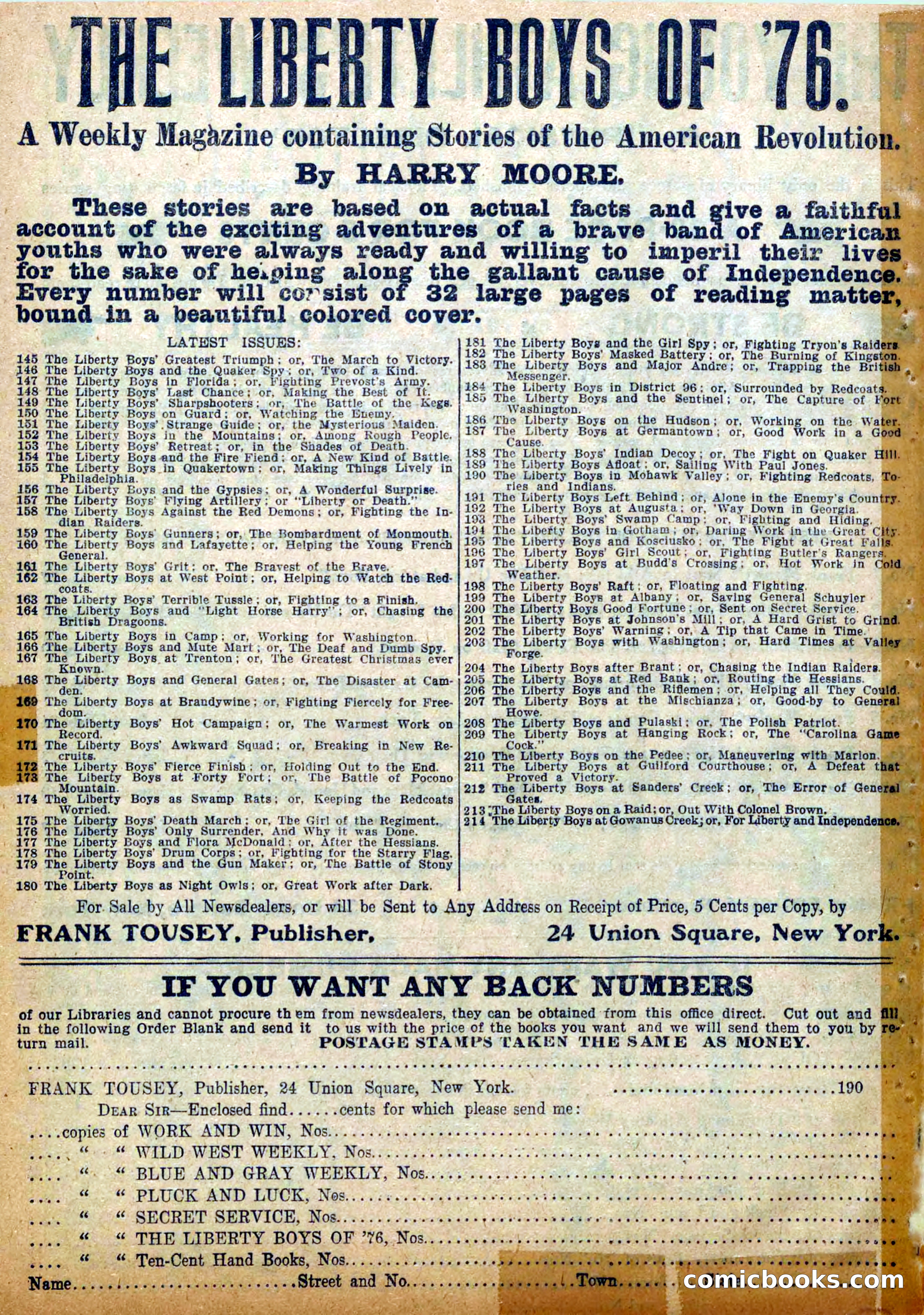 Blue and Gray Weekly, No. 27 — page 34 of 36