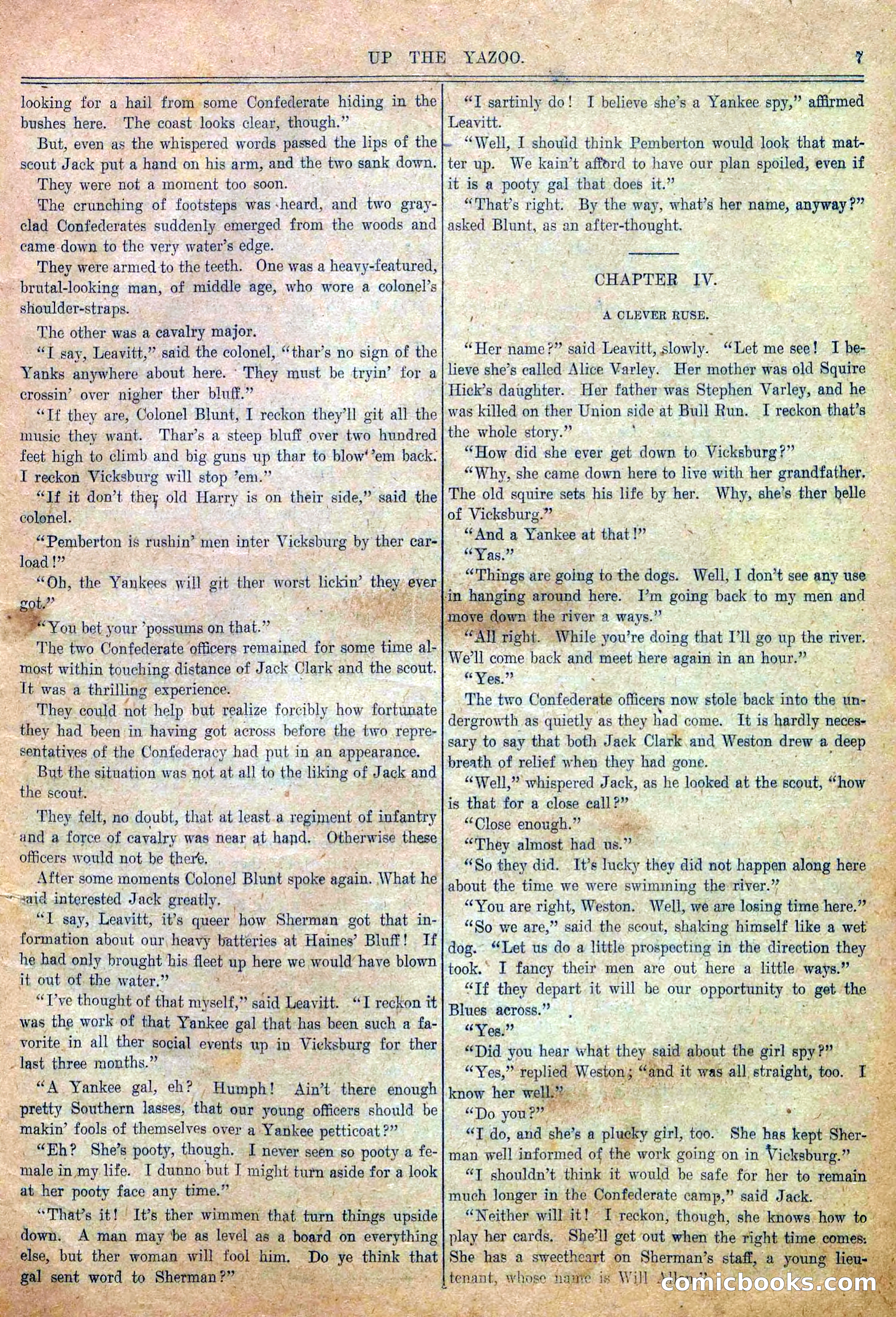 Blue and Gray Weekly, No. 29 — page 9 of 36