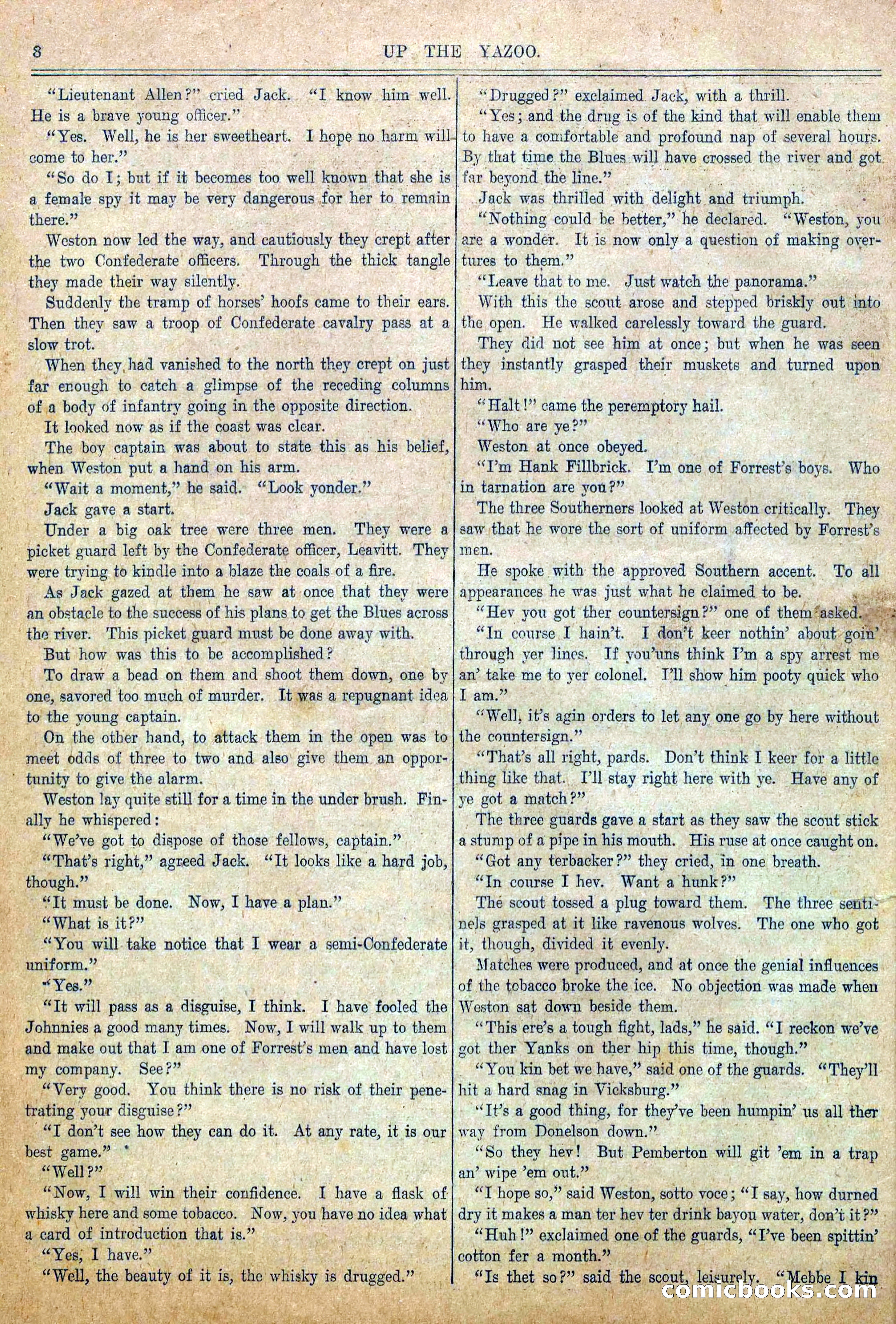Blue and Gray Weekly, No. 29 — page 10 of 36