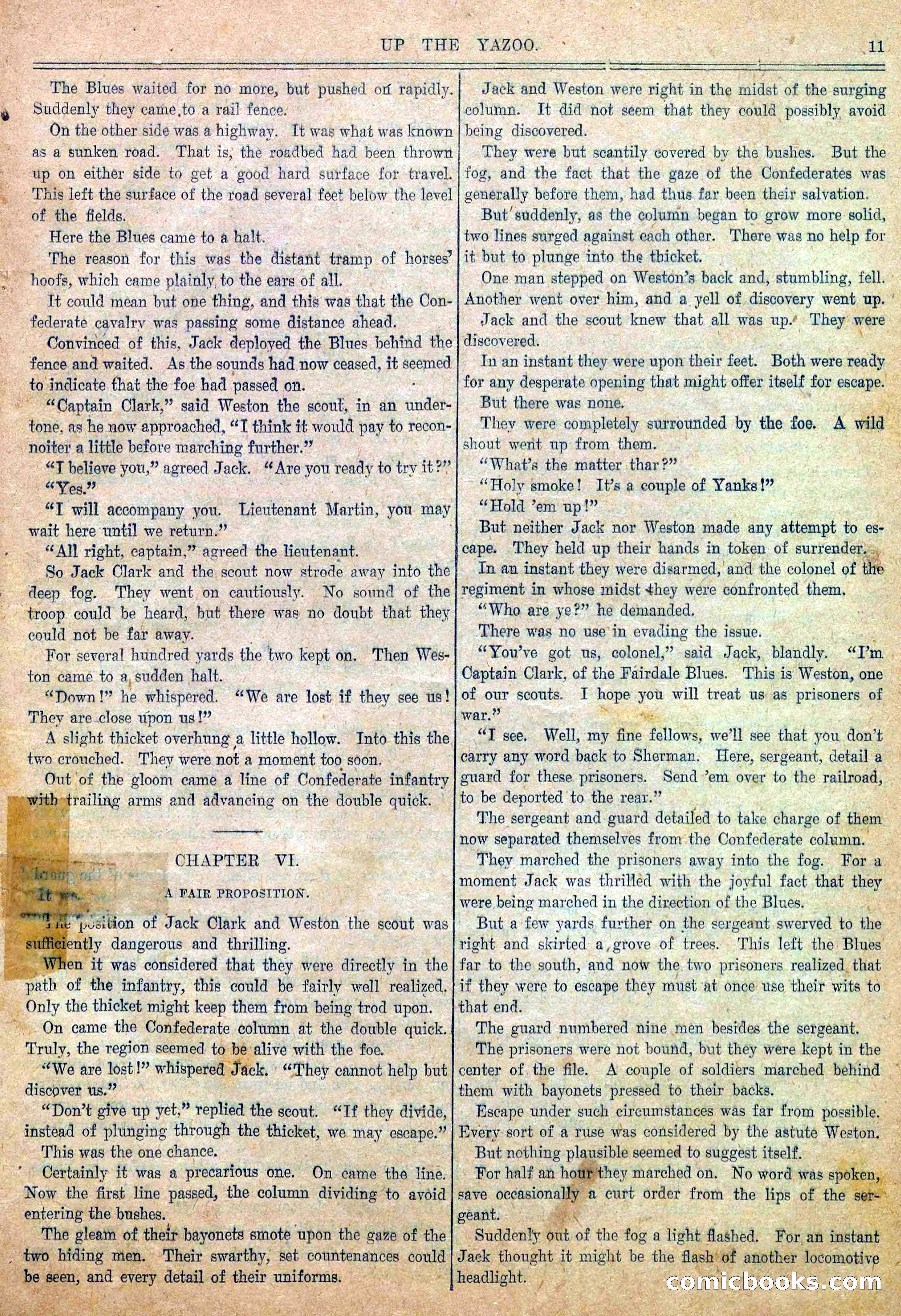 Blue and Gray Weekly, No. 29 — page 13 of 36