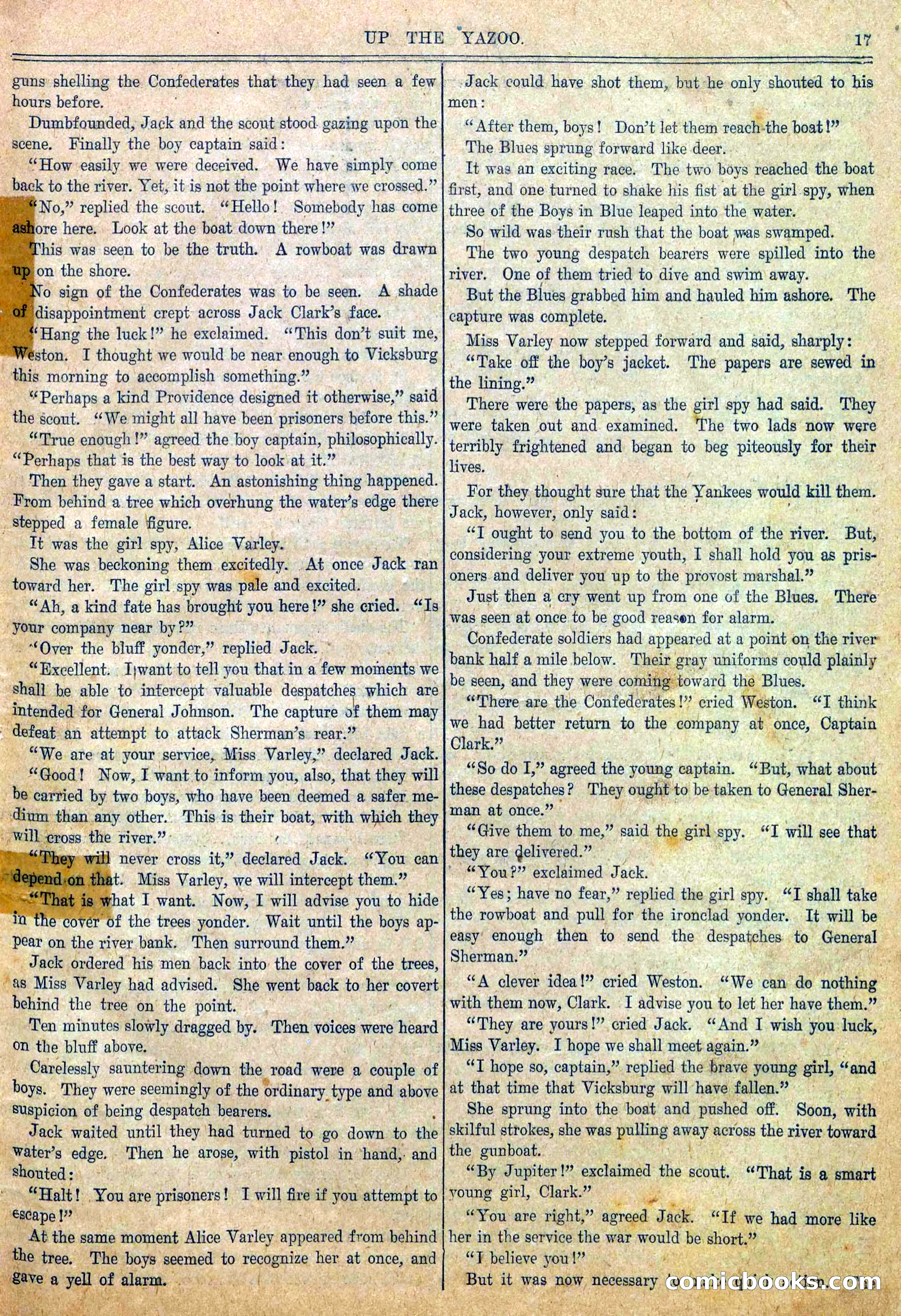 Blue and Gray Weekly, No. 29 — page 19 of 36