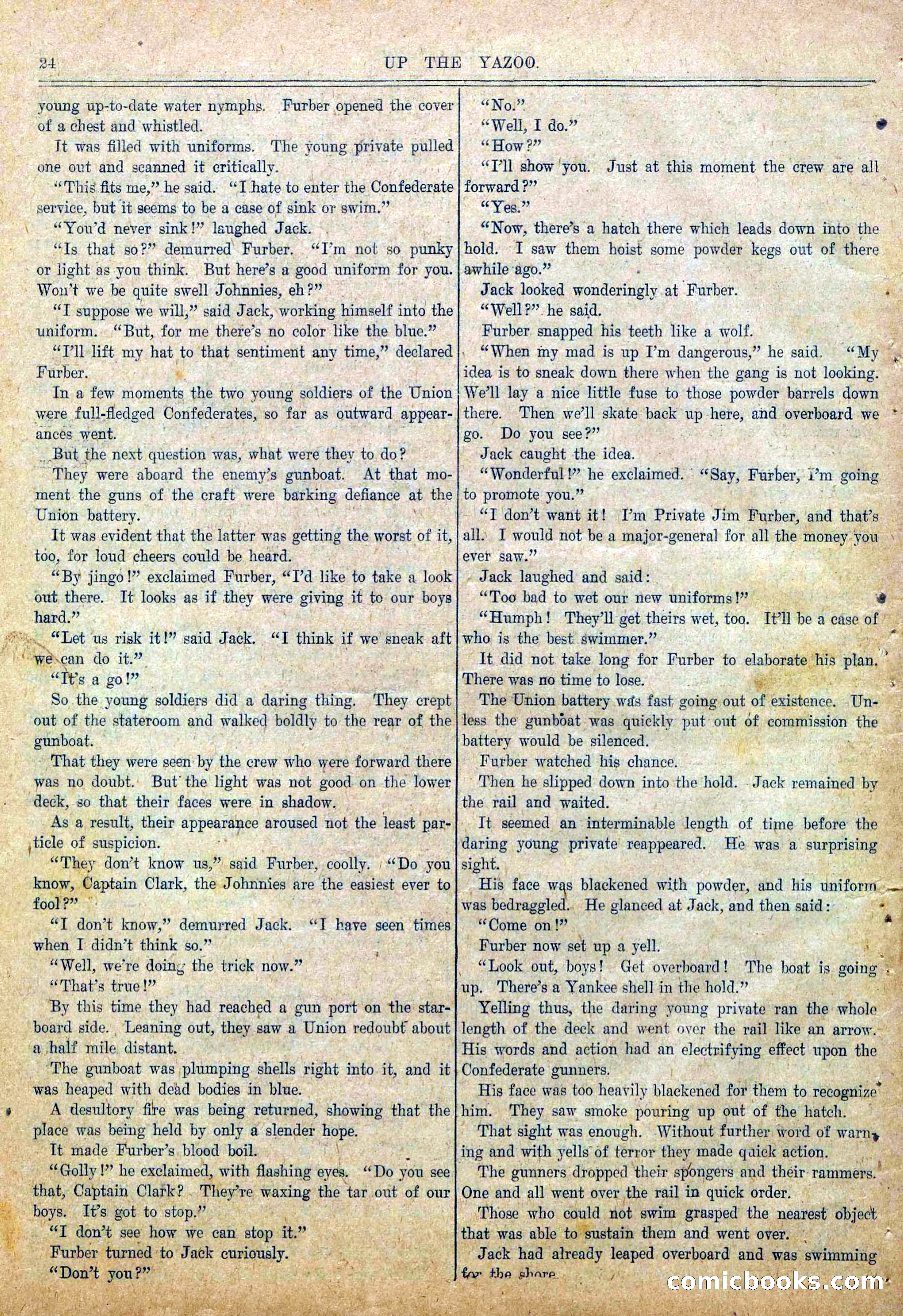 Blue and Gray Weekly, No. 29 — page 26 of 36