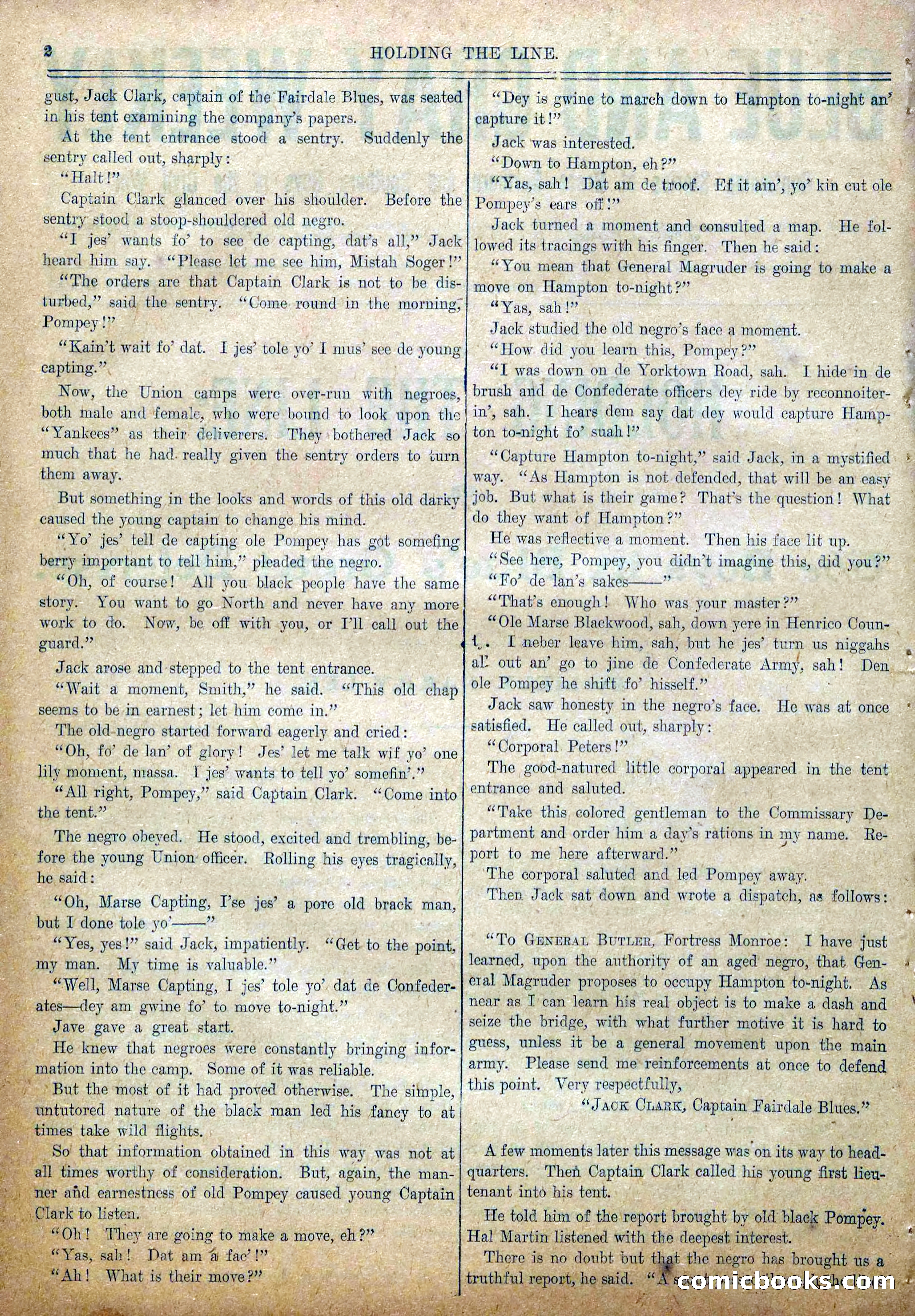 Blue and Gray Weekly No. 3 — page 4 of 36