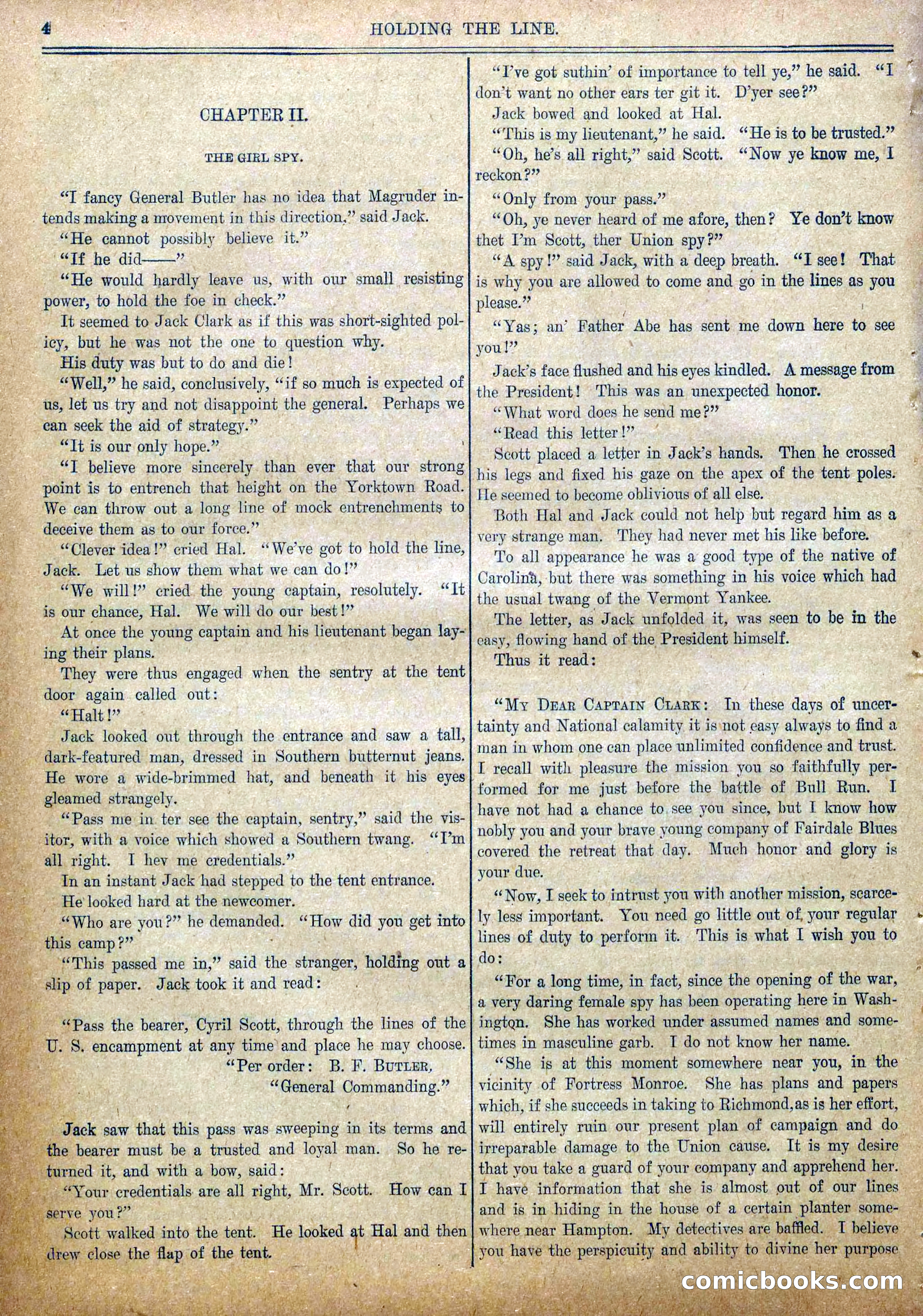 Blue and Gray Weekly No. 3 — page 6 of 36