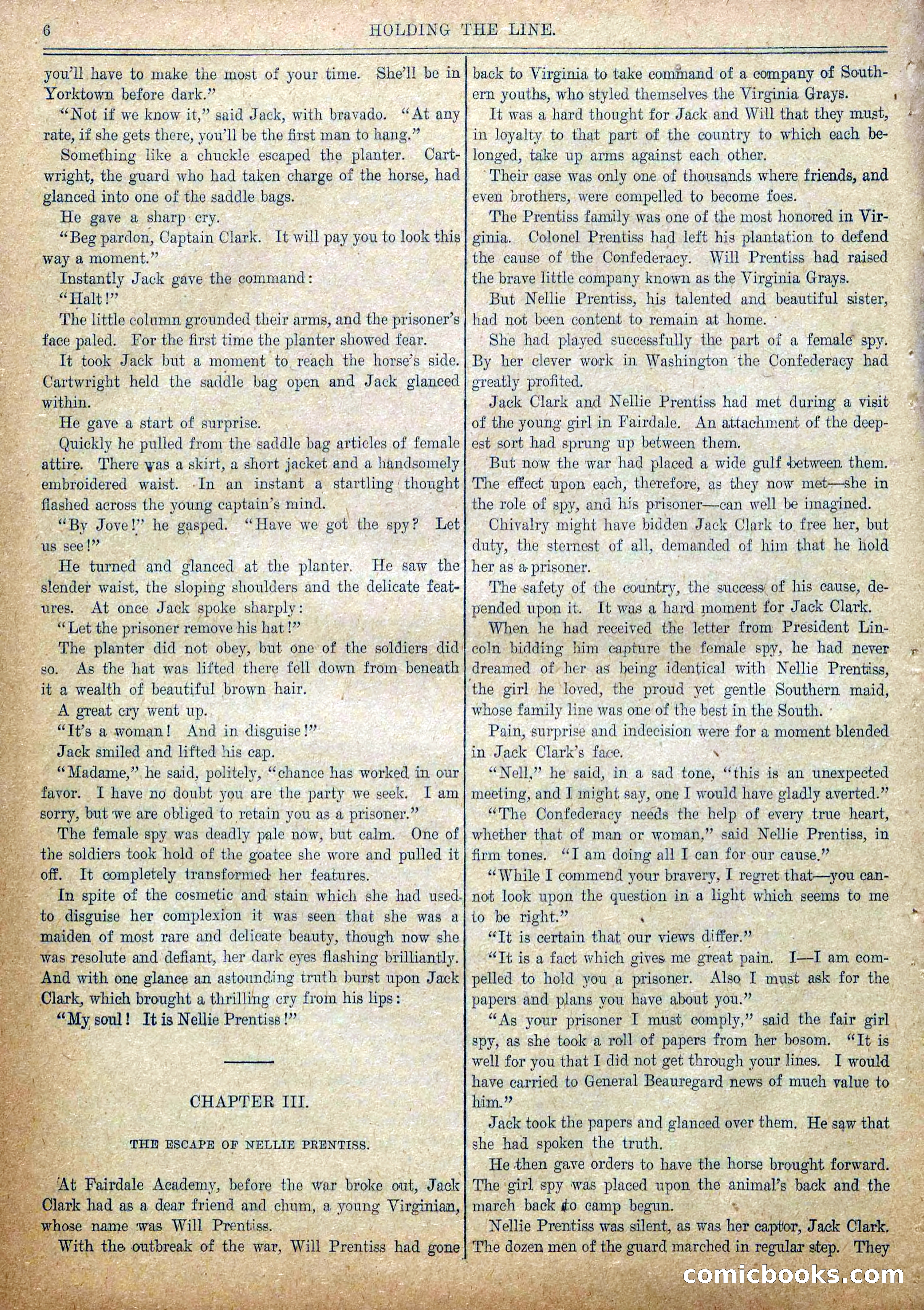 Blue and Gray Weekly No. 3 — page 8 of 36