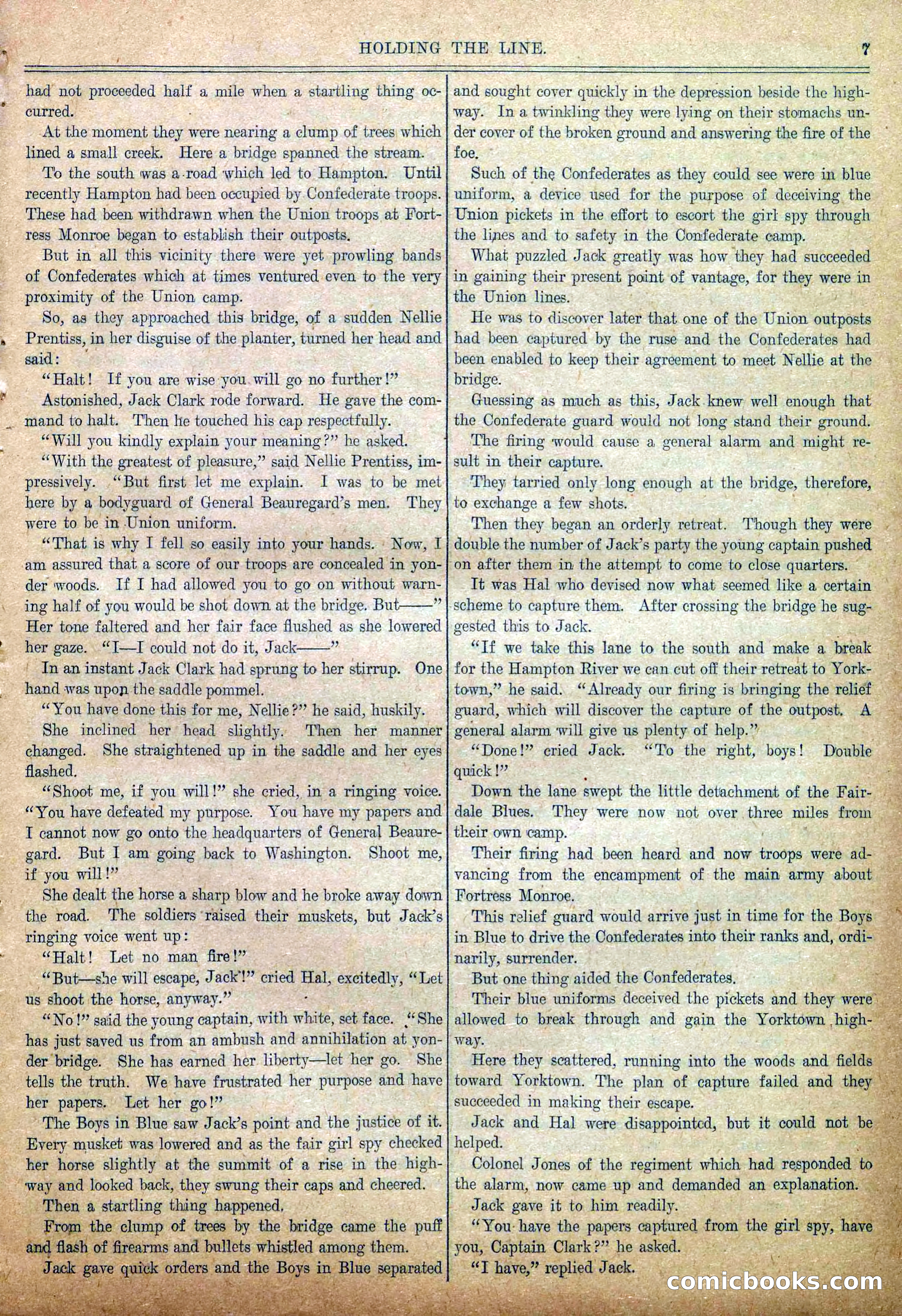 Blue and Gray Weekly No. 3 — page 9 of 36