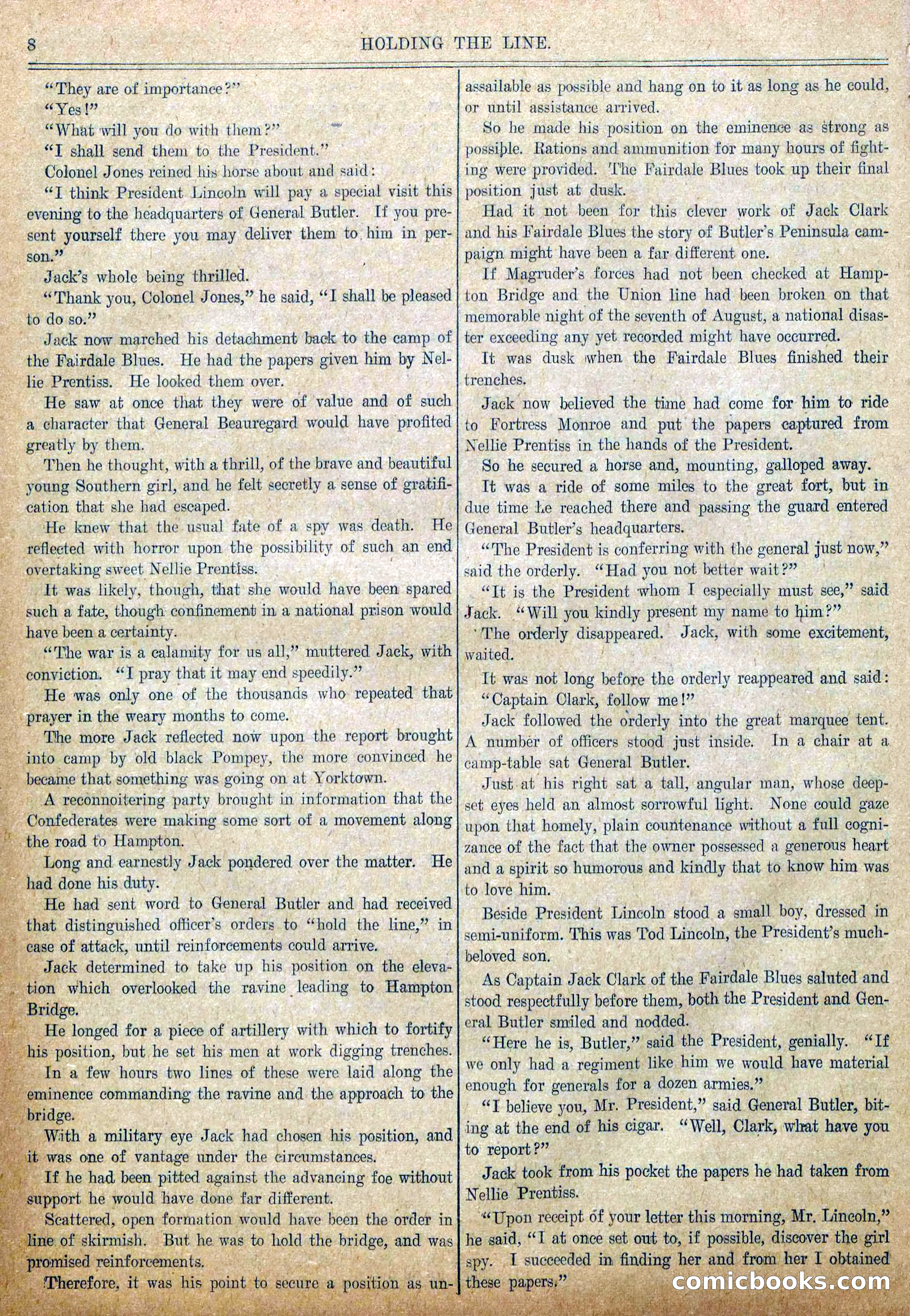 Blue and Gray Weekly No. 3 — page 10 of 36