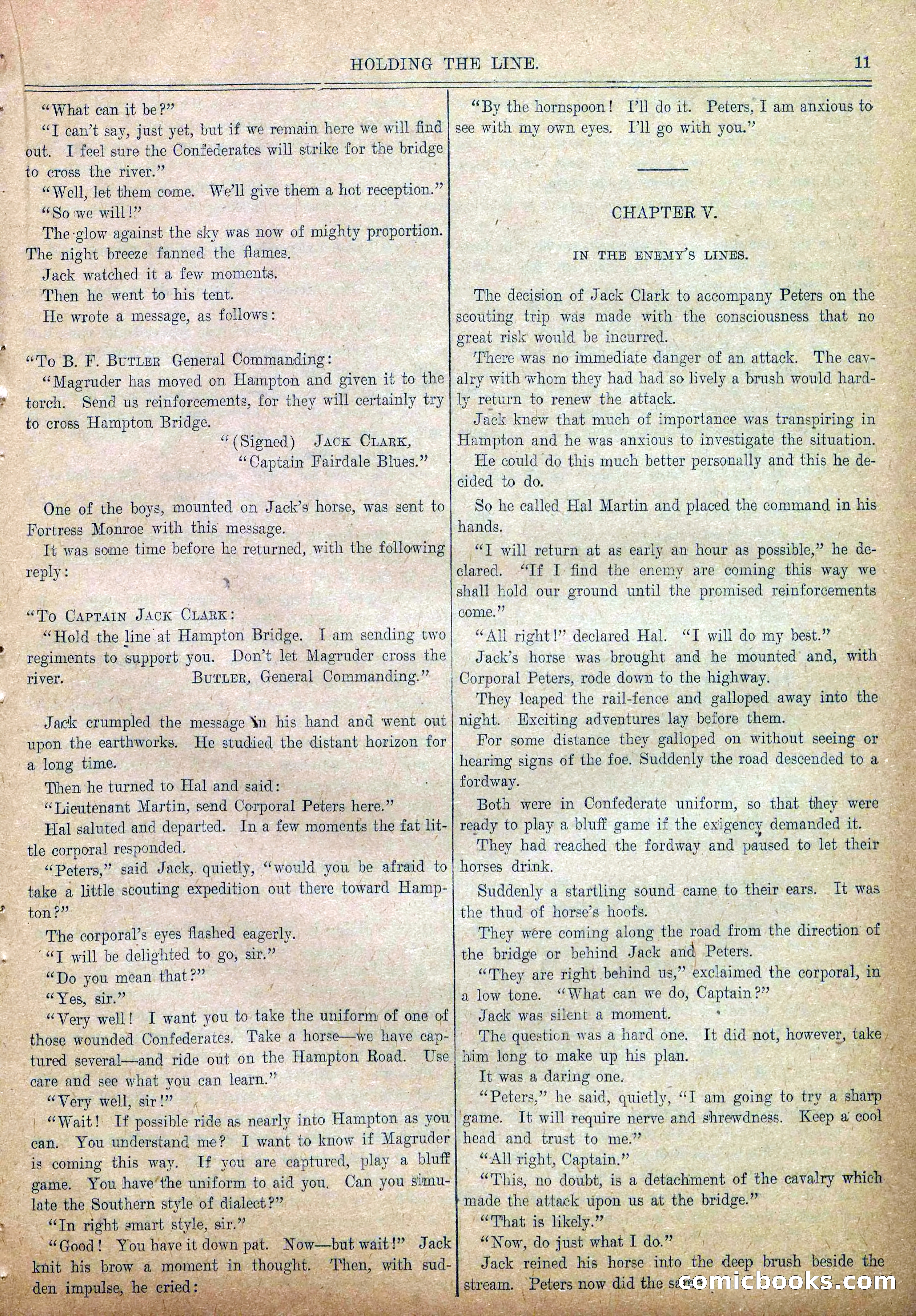 Blue and Gray Weekly No. 3 — page 13 of 36