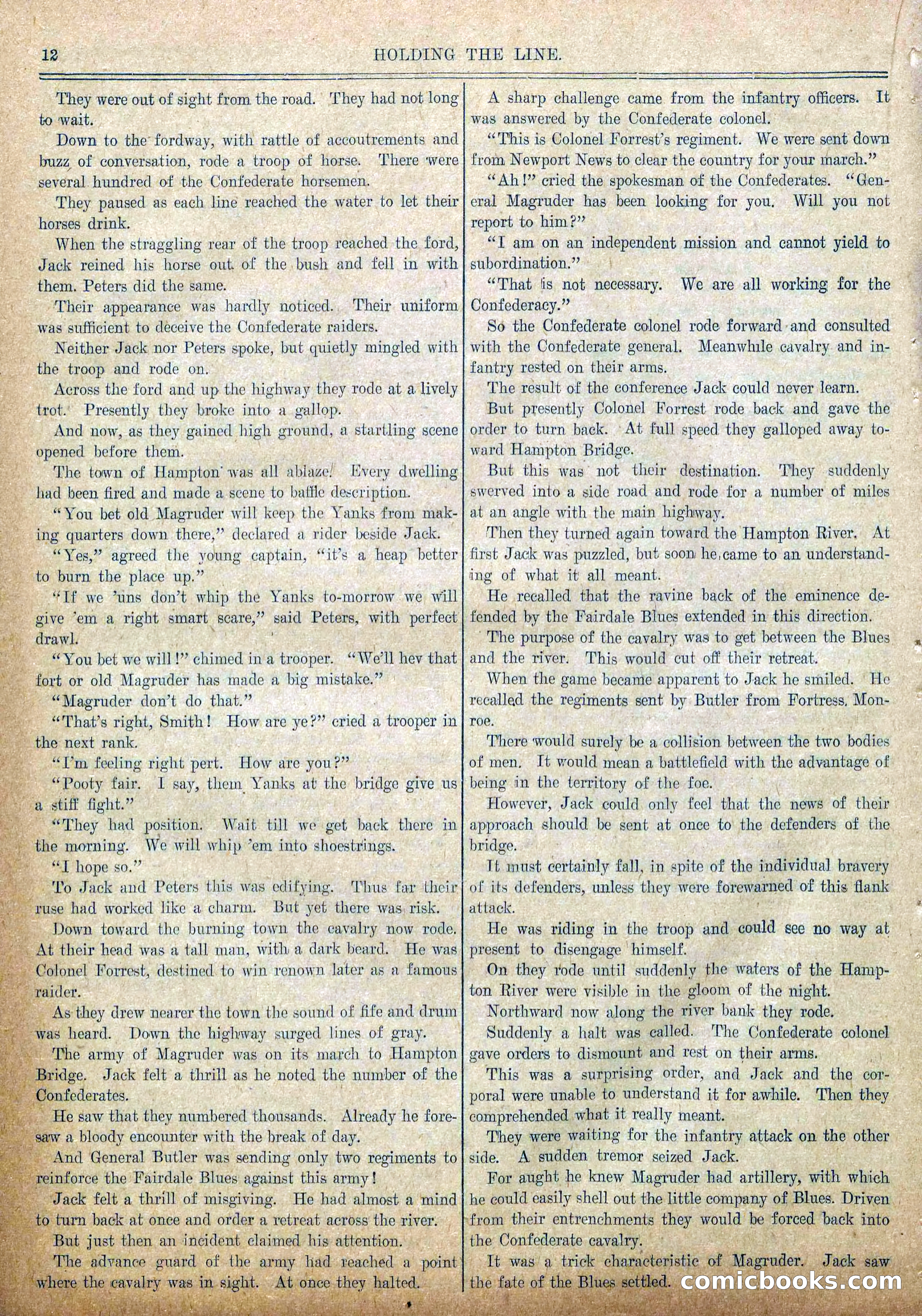 Blue and Gray Weekly No. 3 — page 14 of 36