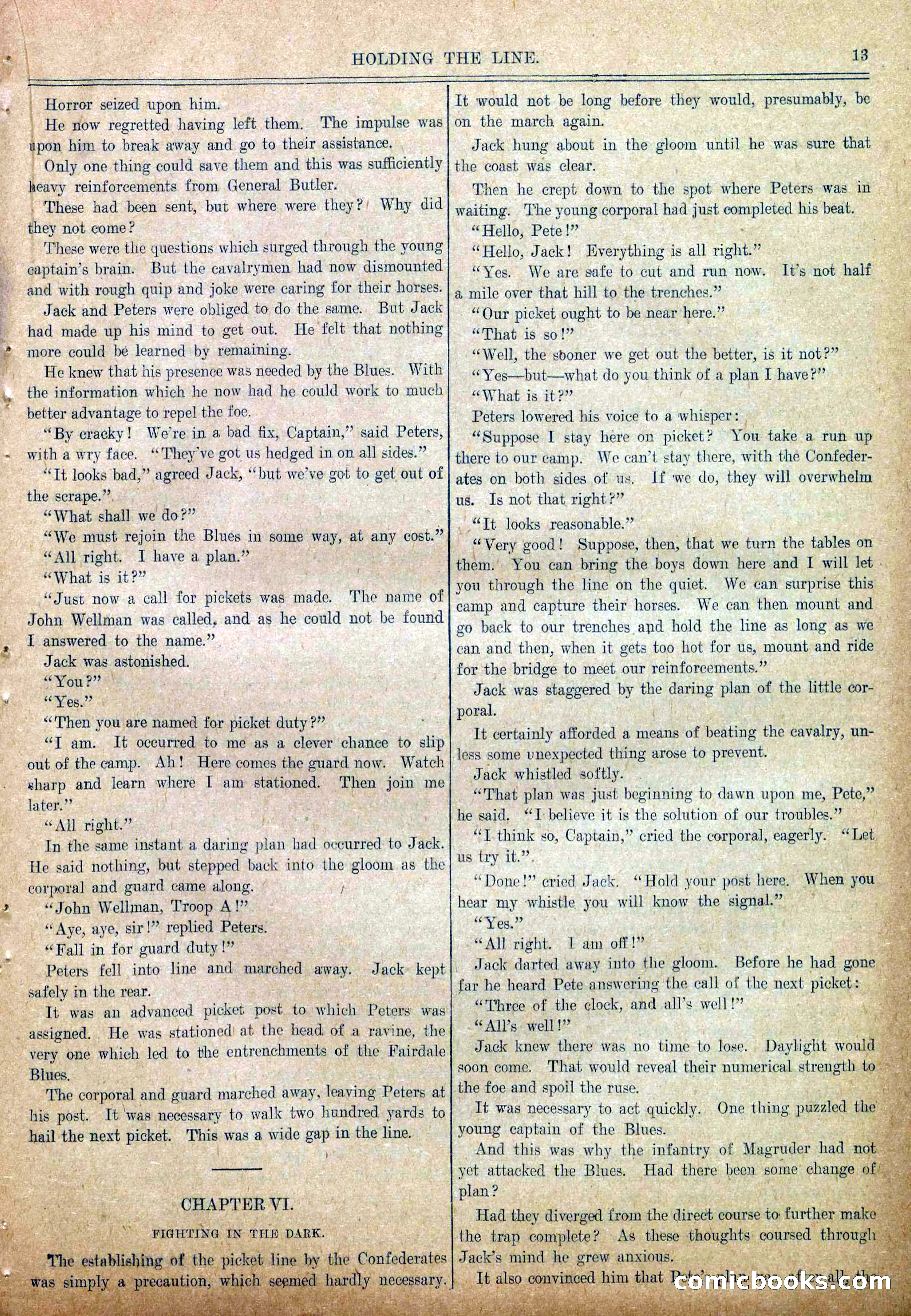 Blue and Gray Weekly No. 3 — page 15 of 36