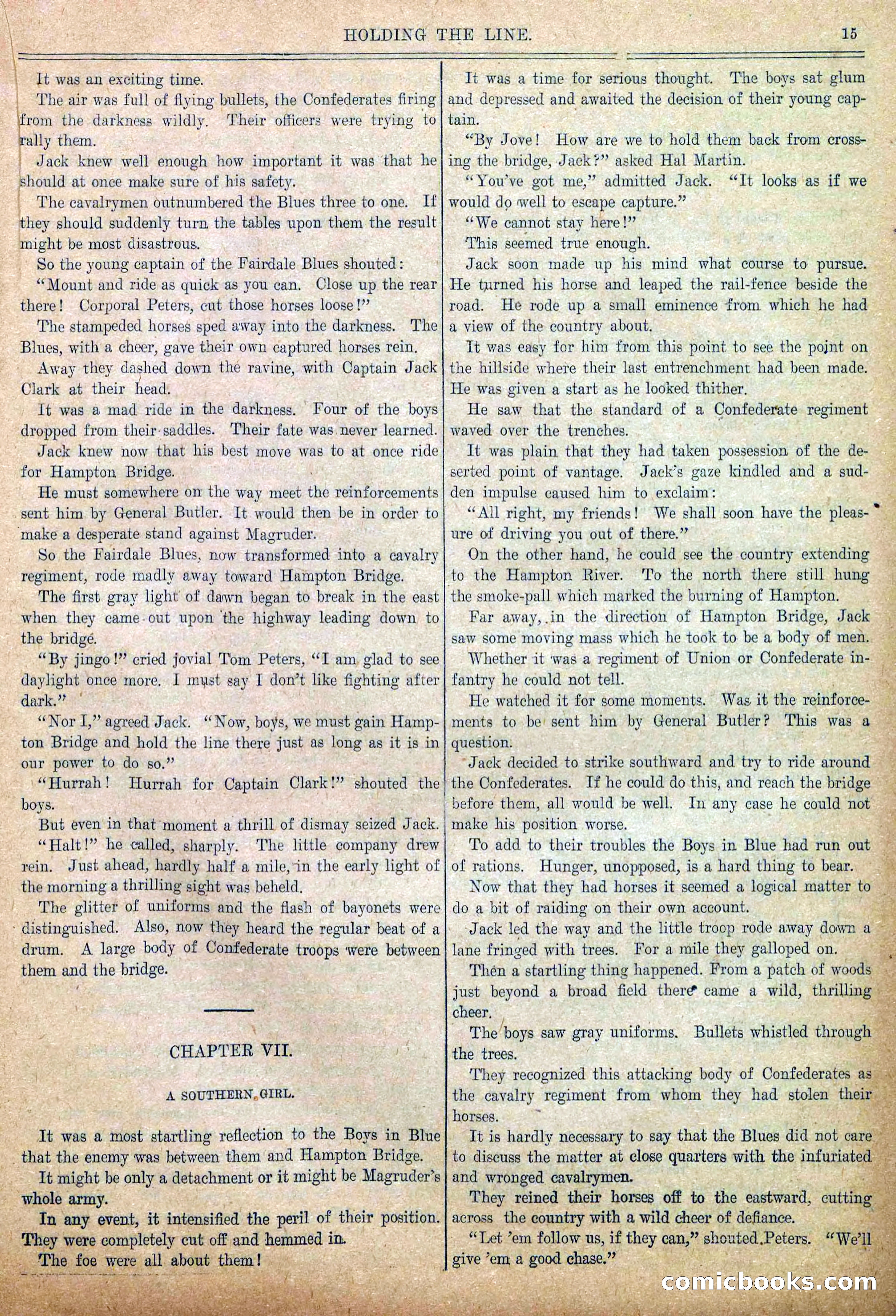 Blue and Gray Weekly No. 3 — page 17 of 36