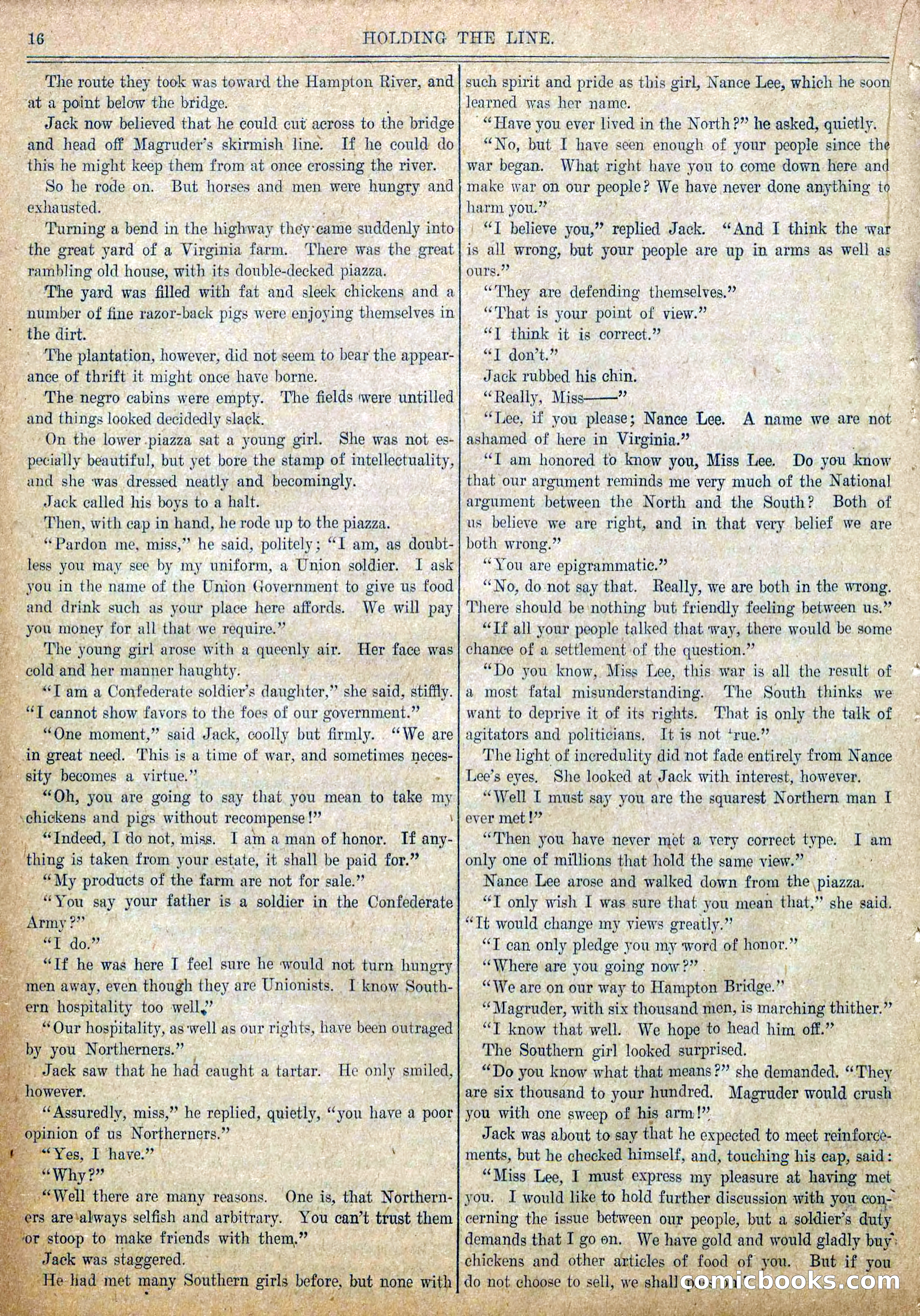 Blue and Gray Weekly No. 3 — page 18 of 36