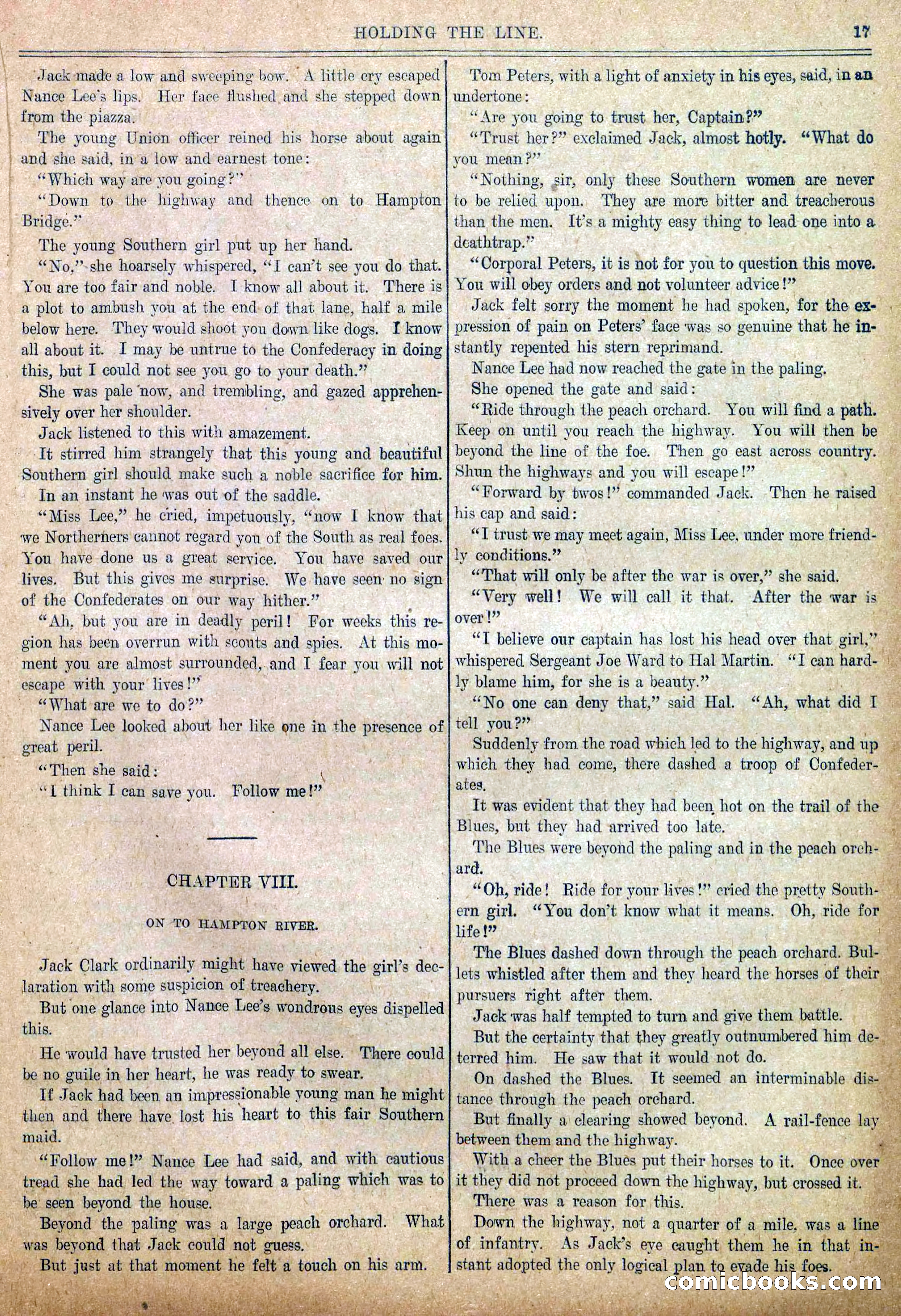 Blue and Gray Weekly No. 3 — page 19 of 36