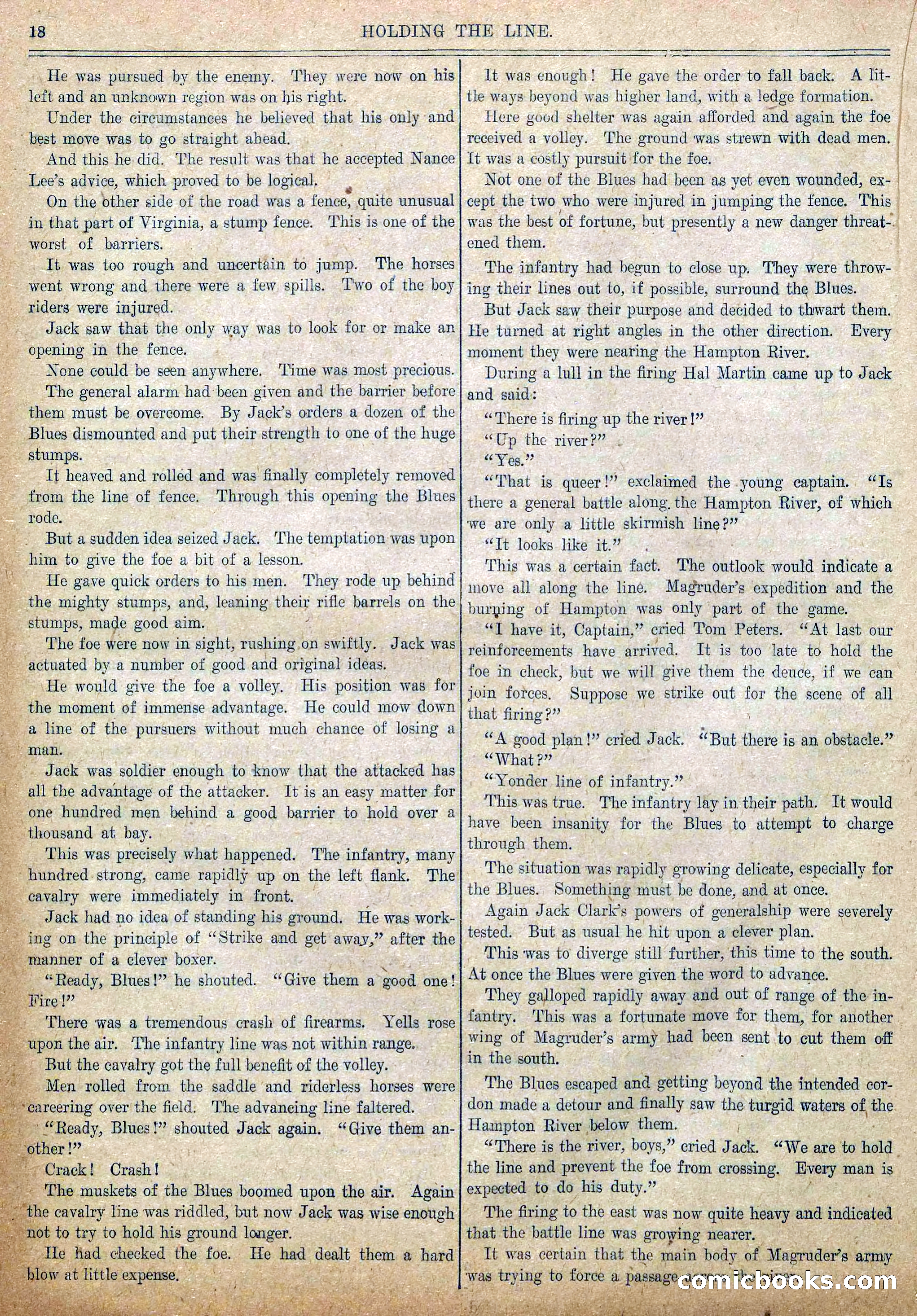 Blue and Gray Weekly No. 3 — page 20 of 36