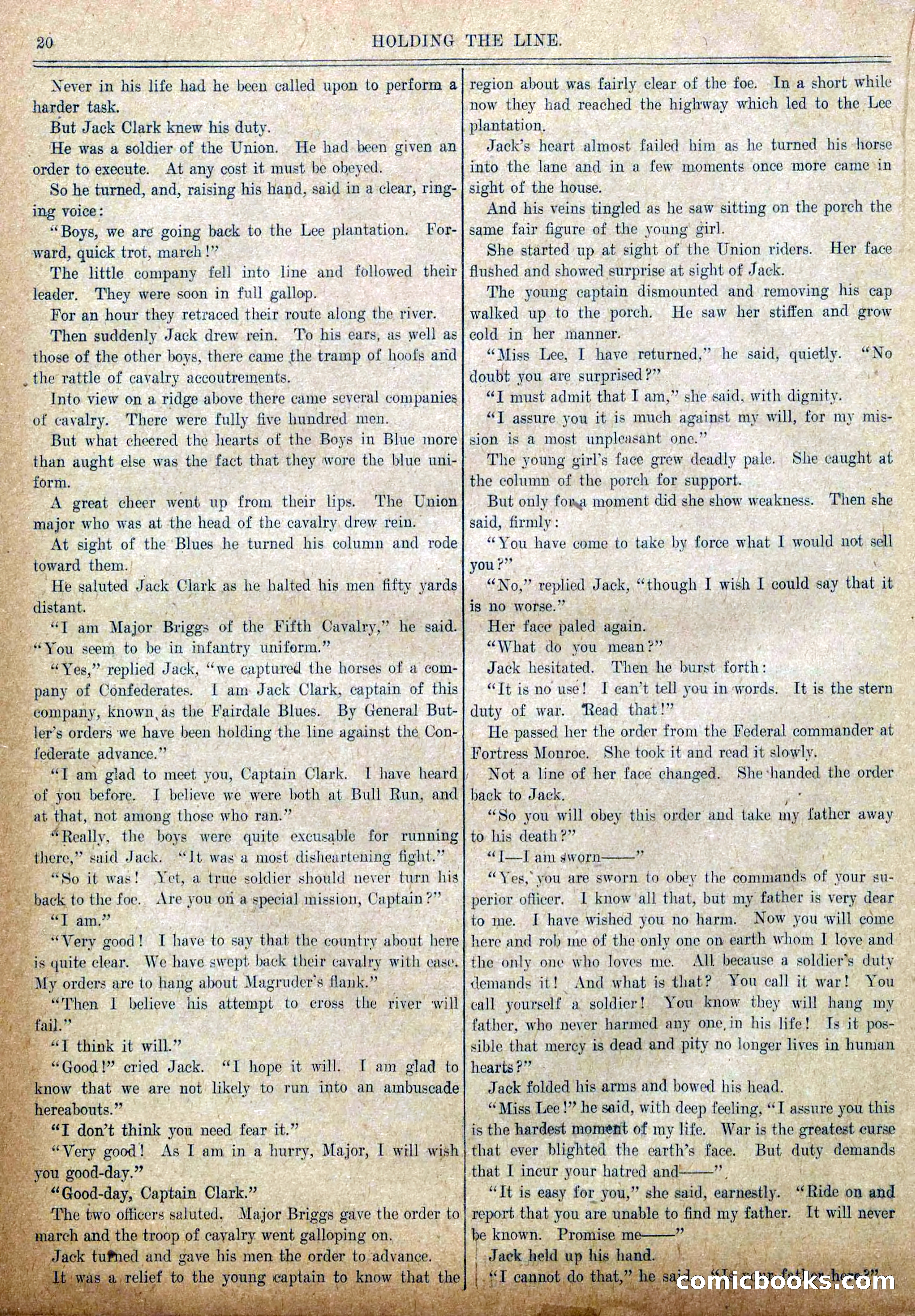 Blue and Gray Weekly No. 3 — page 22 of 36