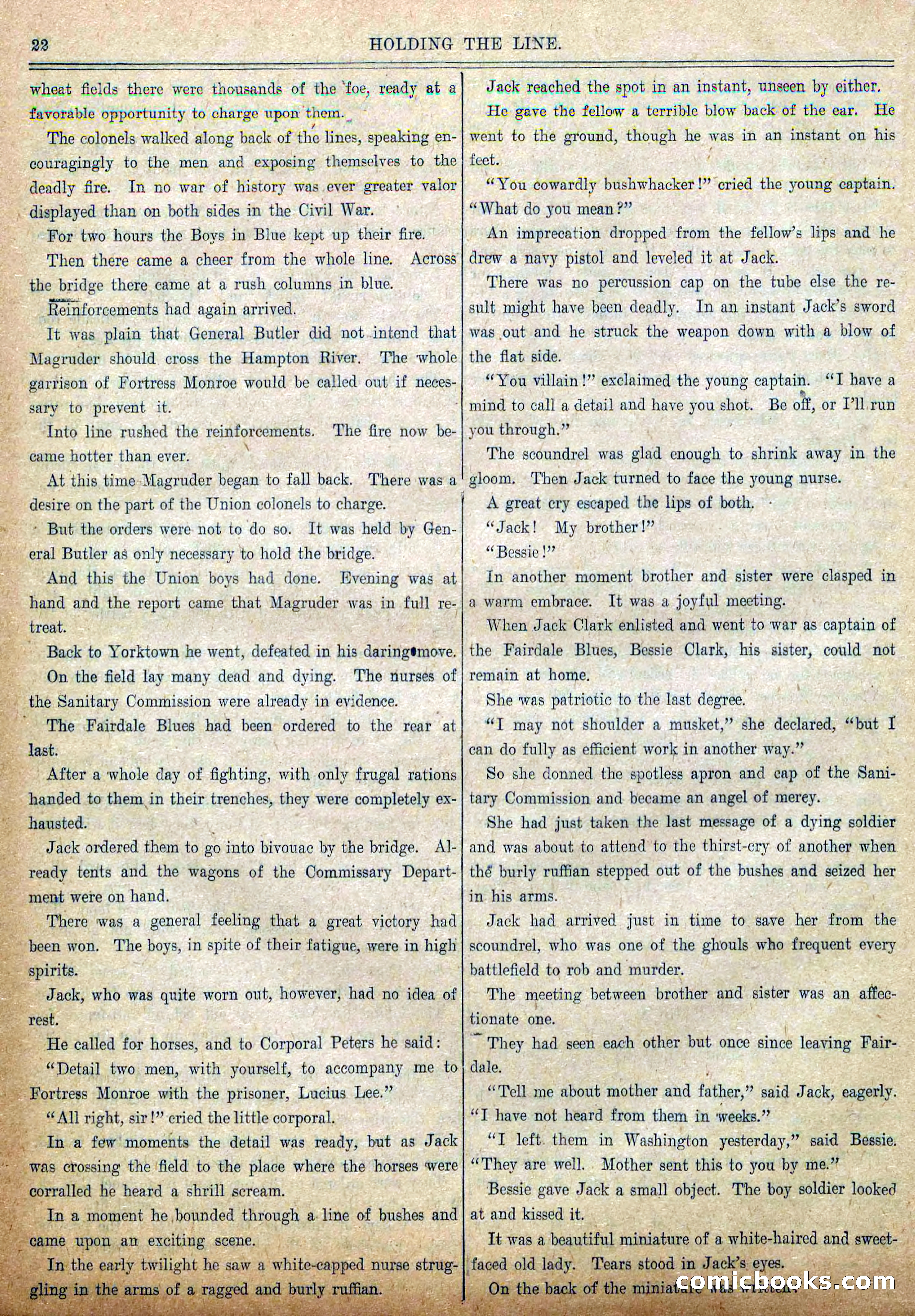 Blue and Gray Weekly No. 3 — page 24 of 36