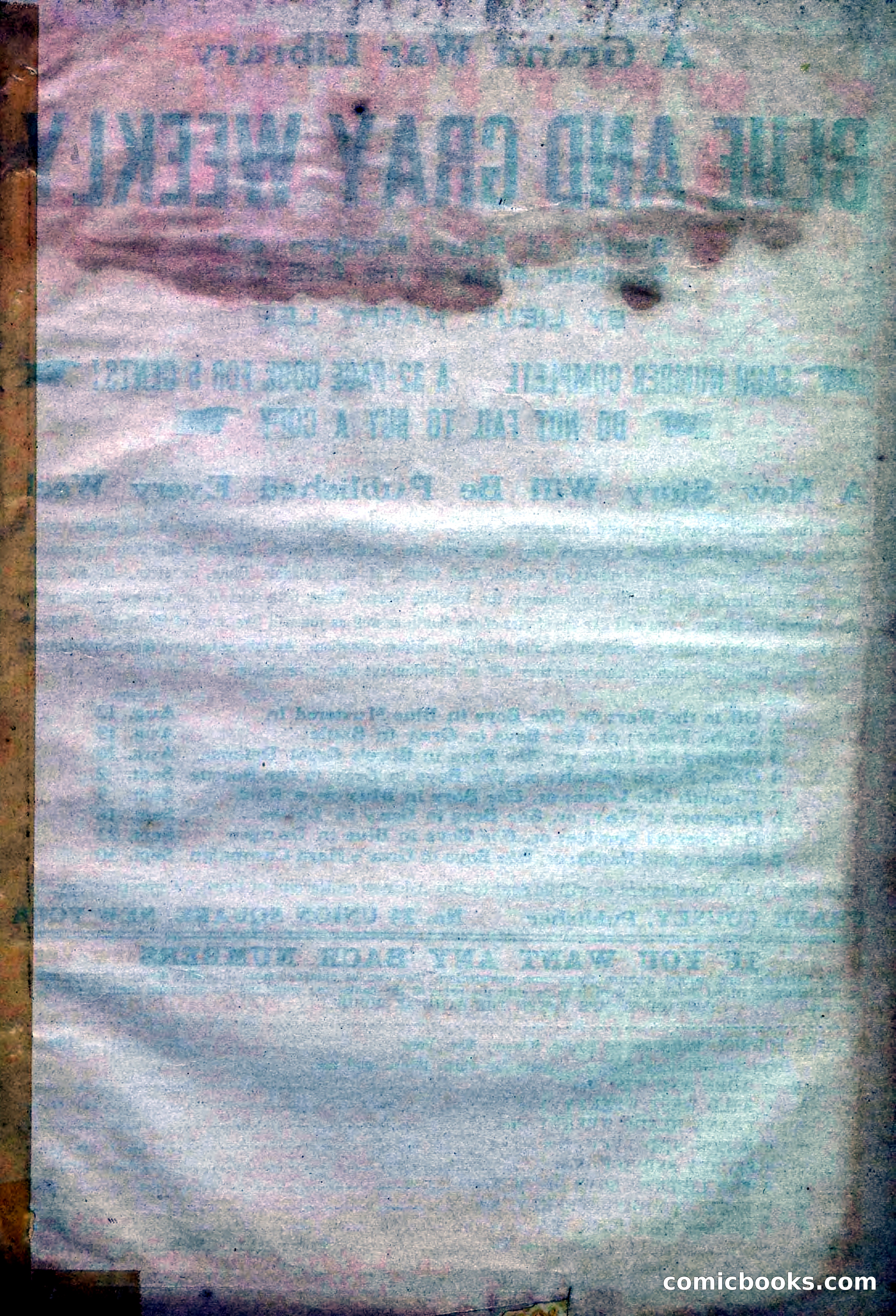 Blue and Gray Weekly No. 3 — page 35 of 36