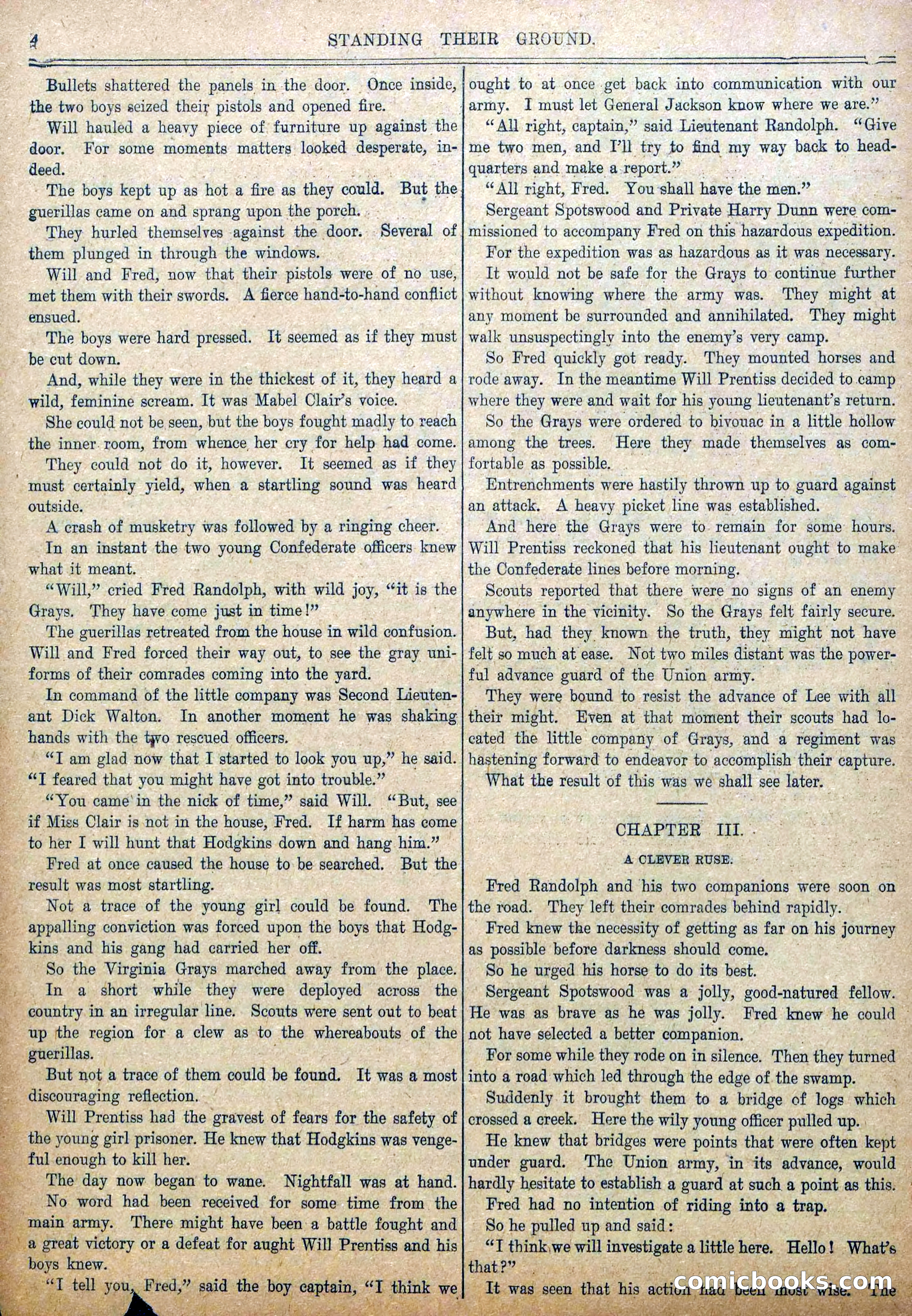 Blue and Gray Weekly, No. 30 — page 6 of 36