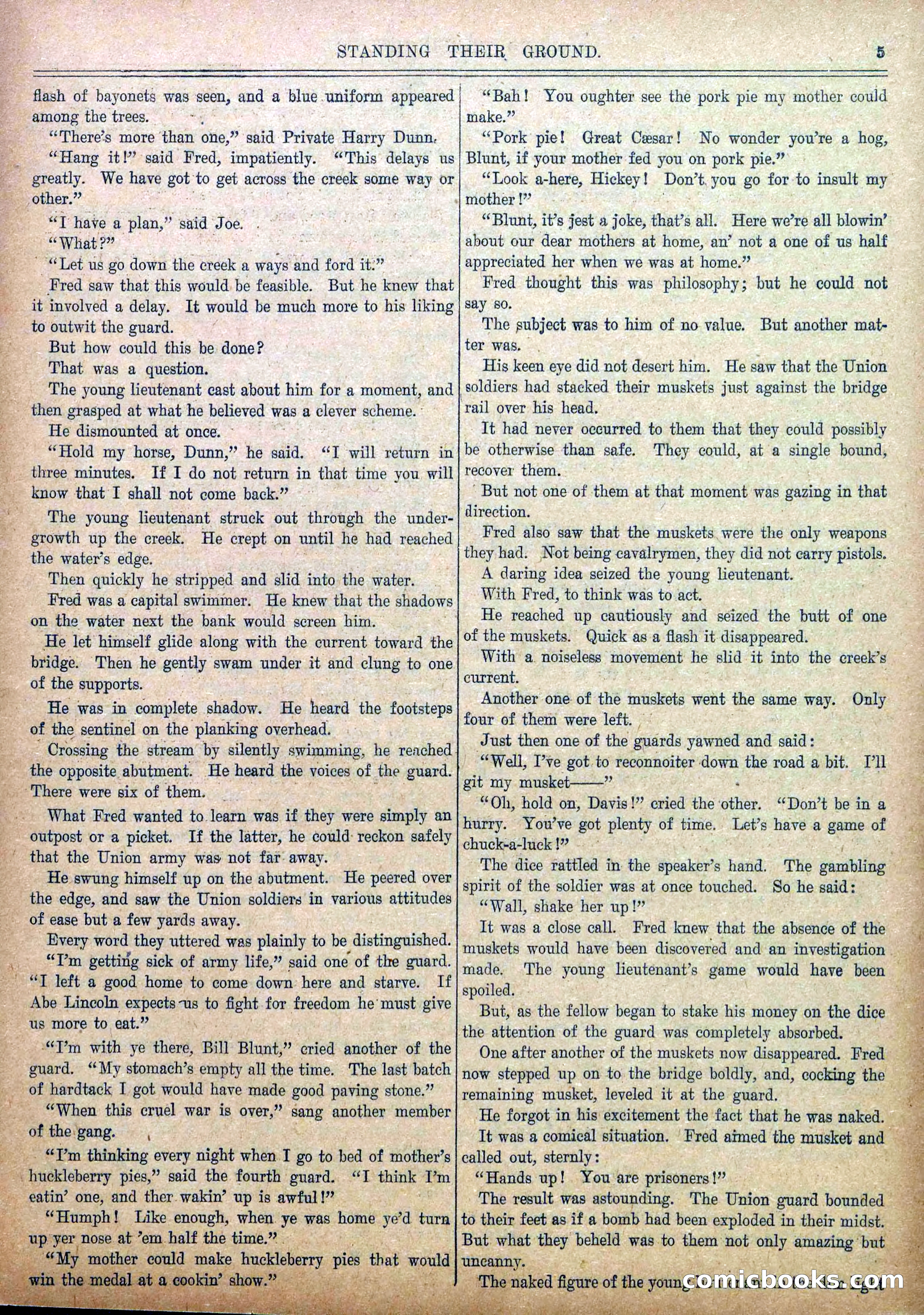 Blue and Gray Weekly, No. 30 — page 7 of 36