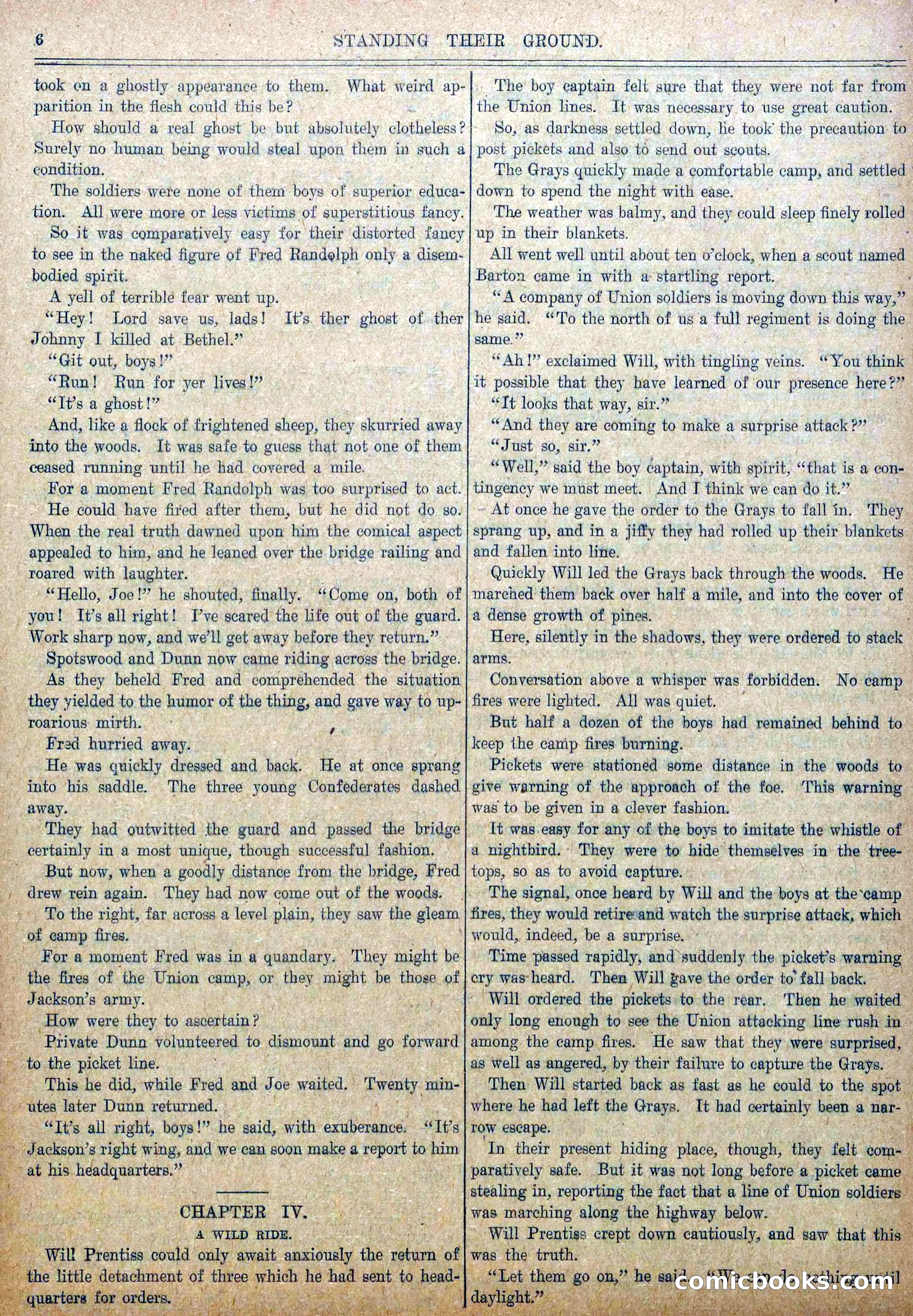 Blue and Gray Weekly, No. 30 — page 8 of 36