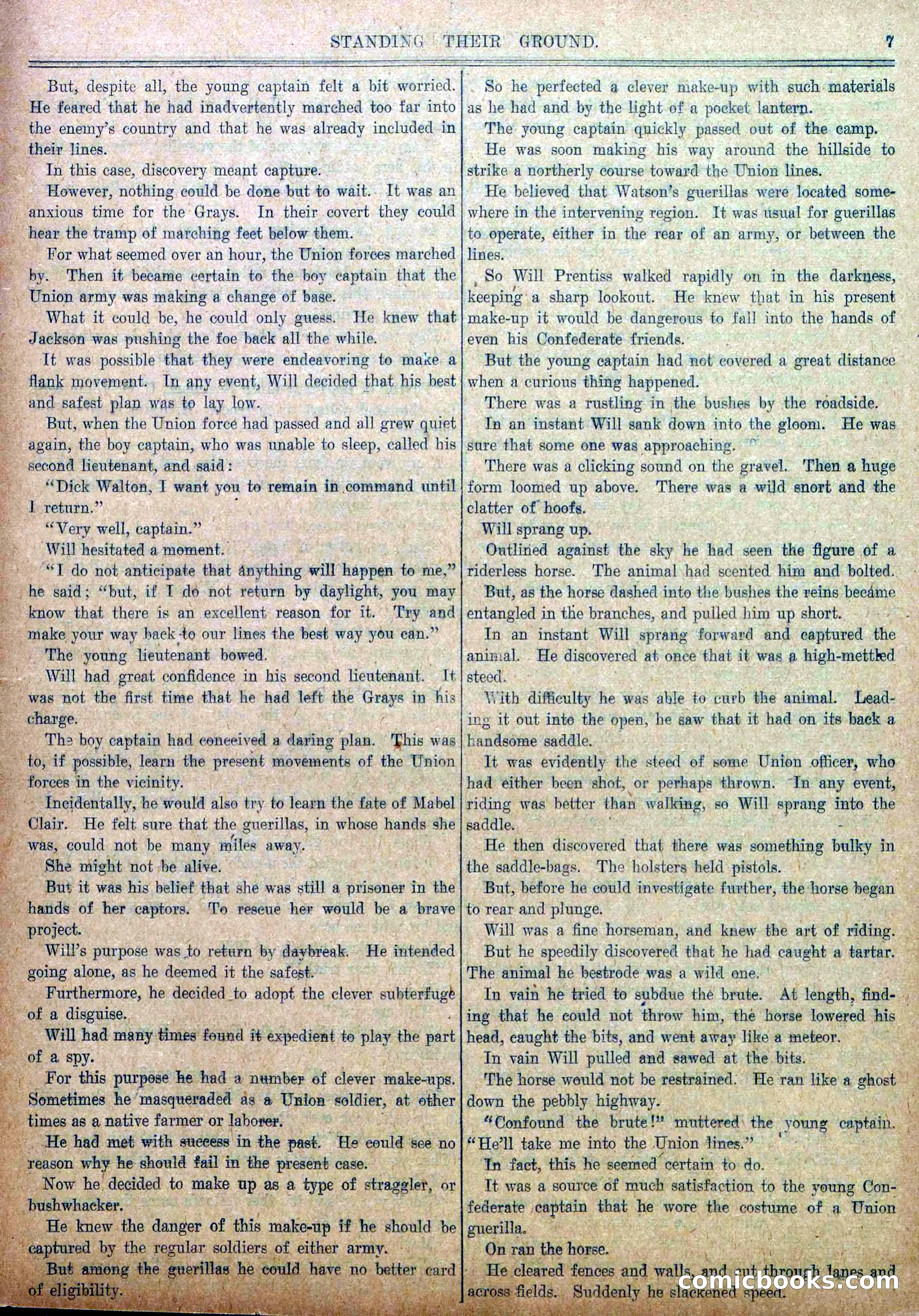 Blue and Gray Weekly, No. 30 — page 9 of 36