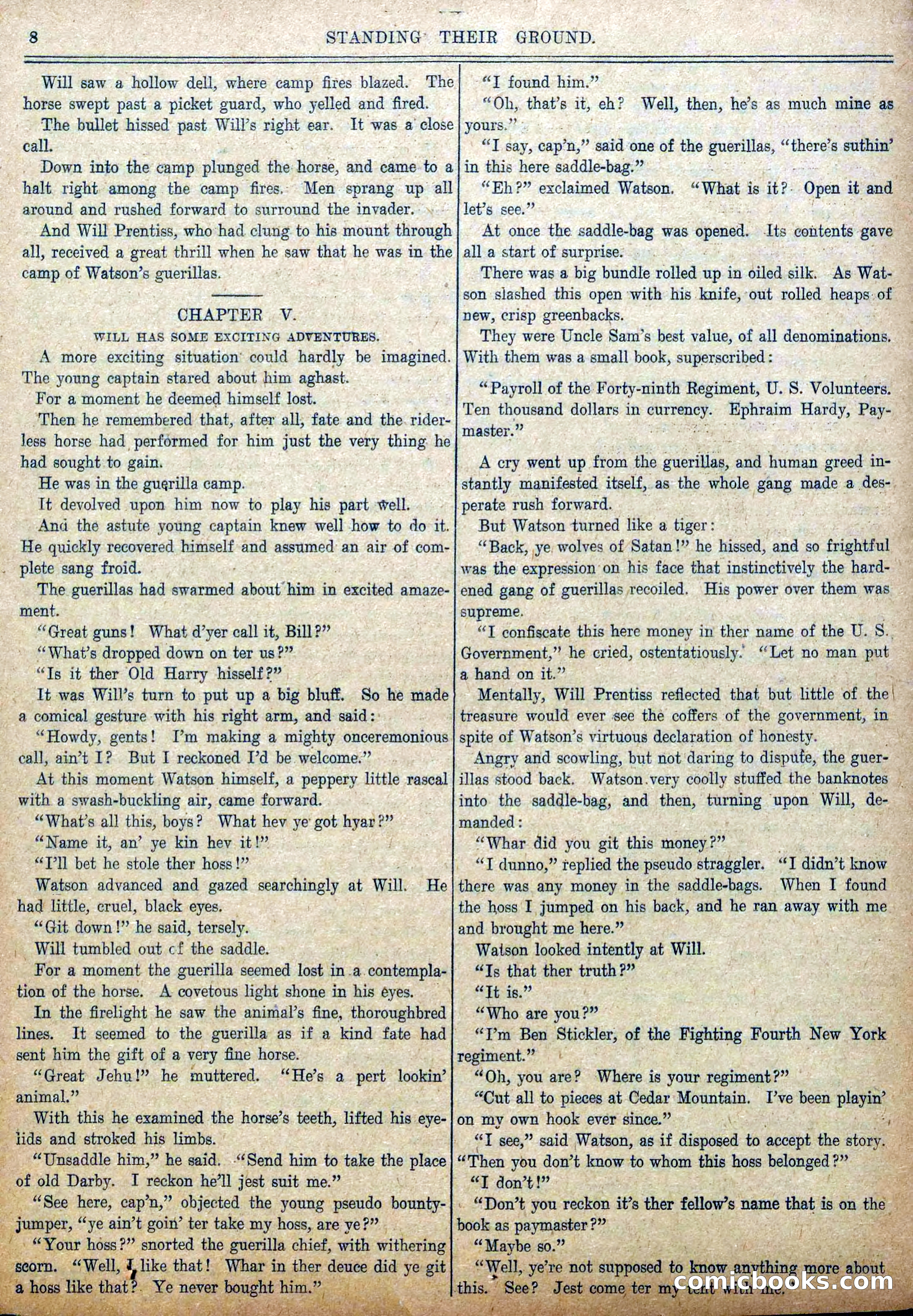 Blue and Gray Weekly, No. 30 — page 10 of 36