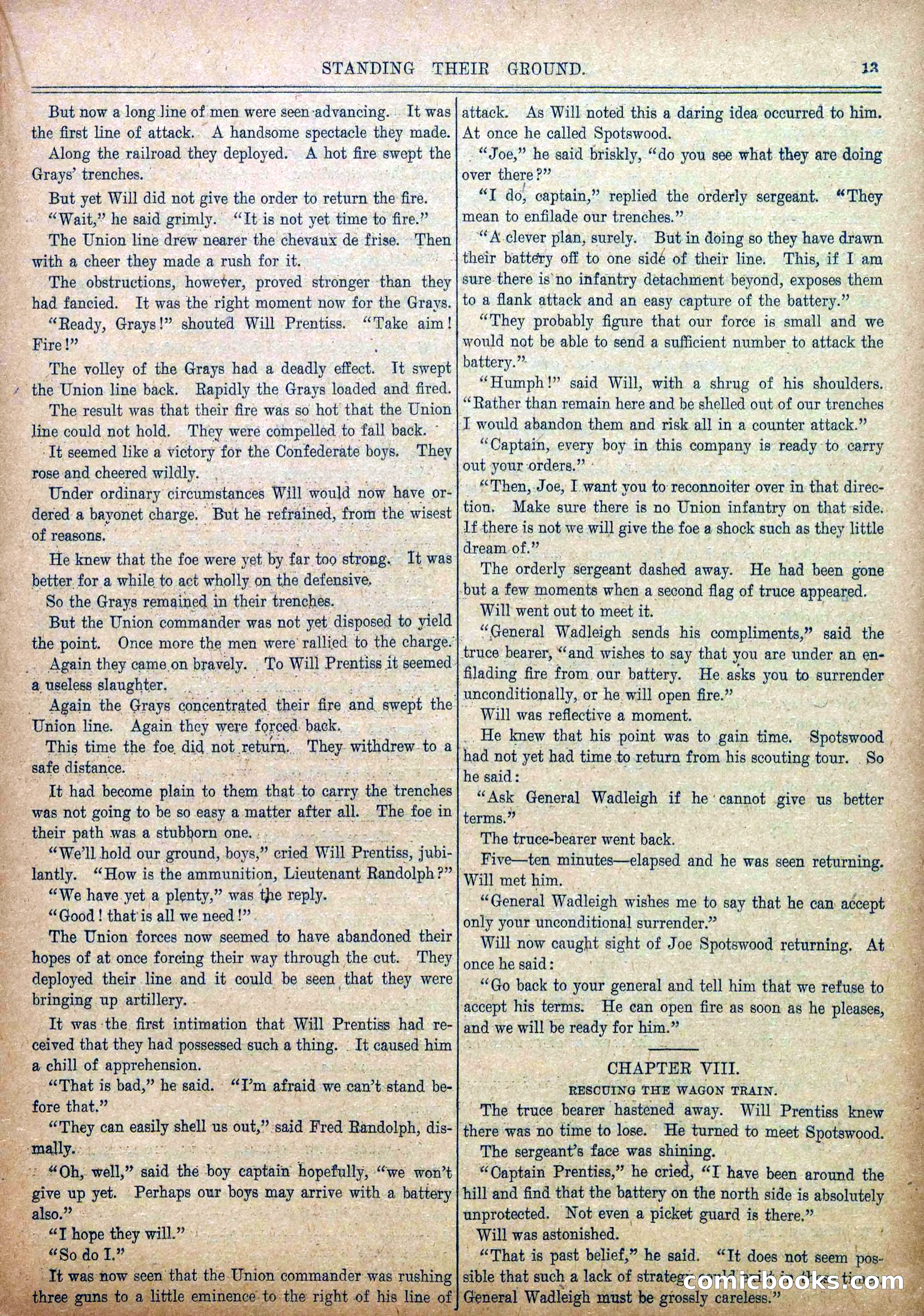 Blue and Gray Weekly, No. 30 — page 15 of 36