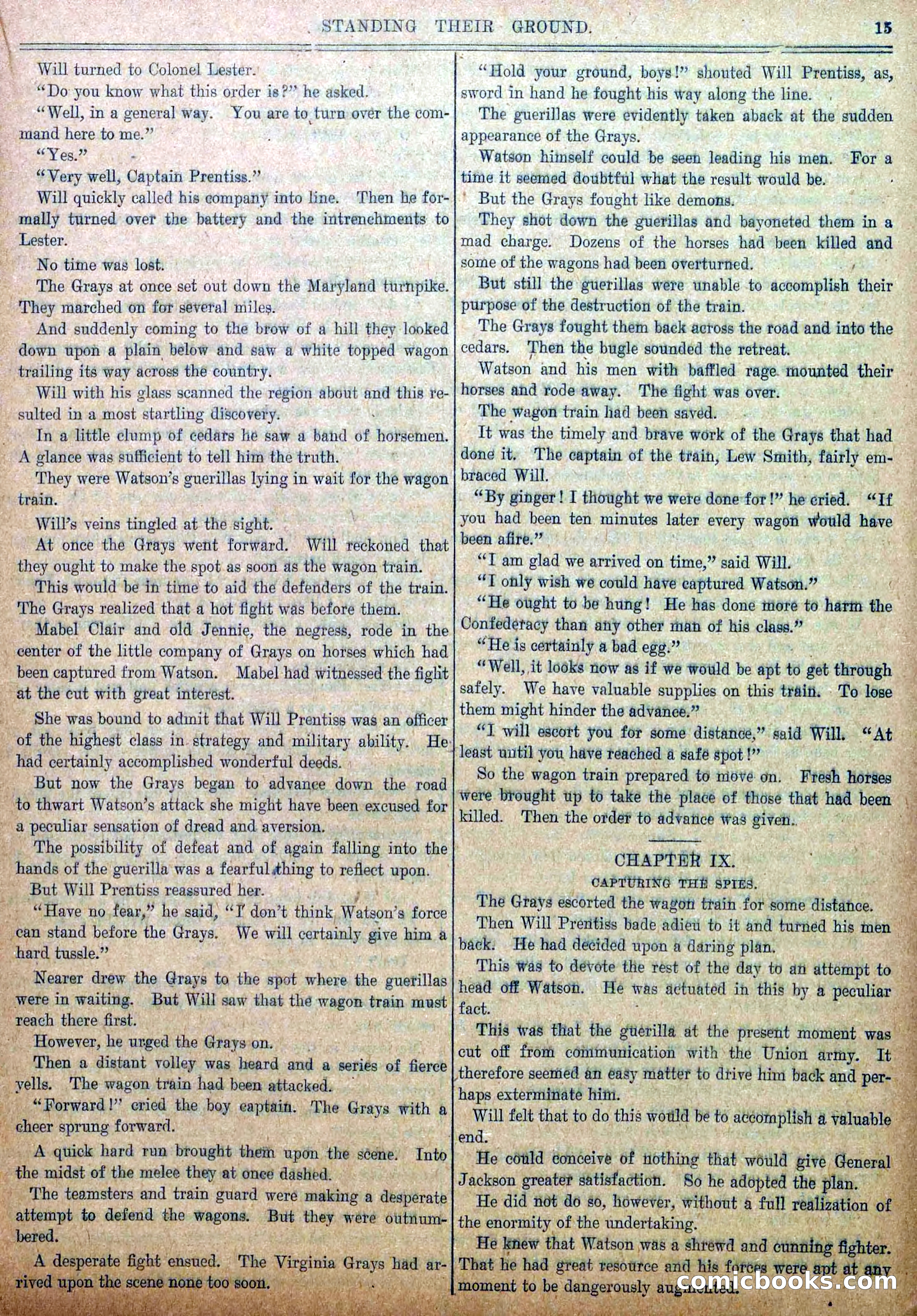 Blue and Gray Weekly, No. 30 — page 17 of 36