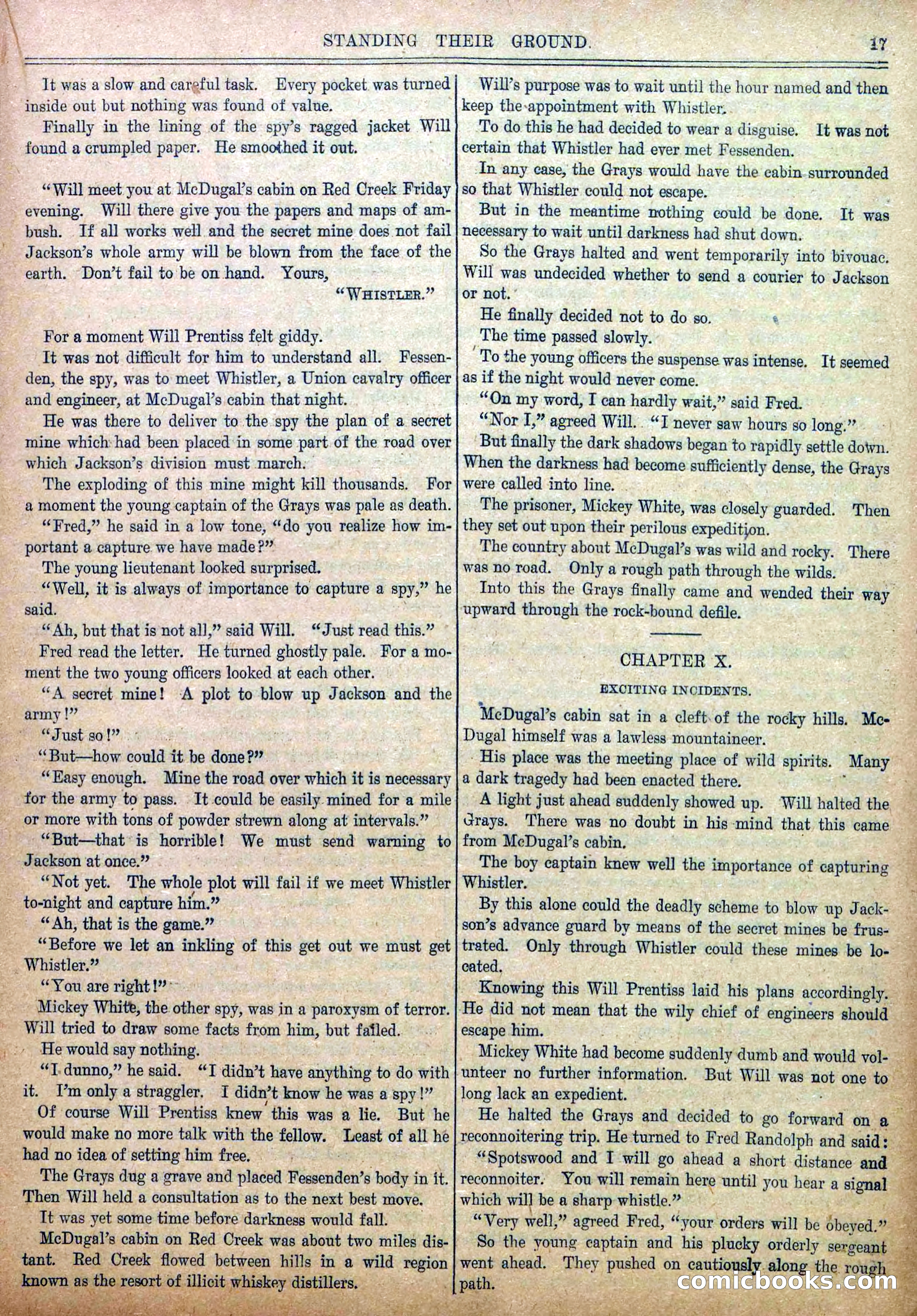Blue and Gray Weekly, No. 30 — page 19 of 36