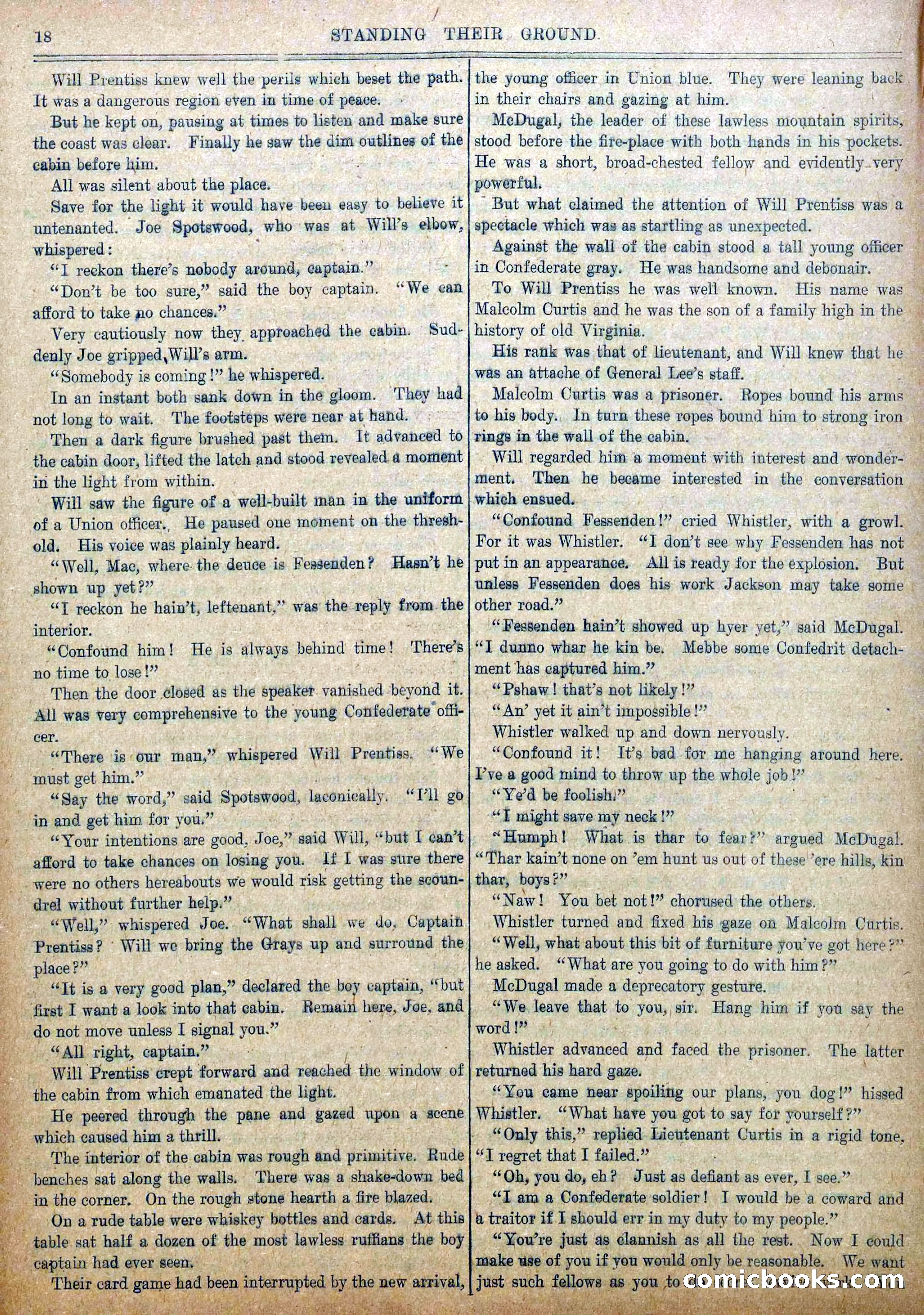 Blue and Gray Weekly, No. 30 — page 20 of 36