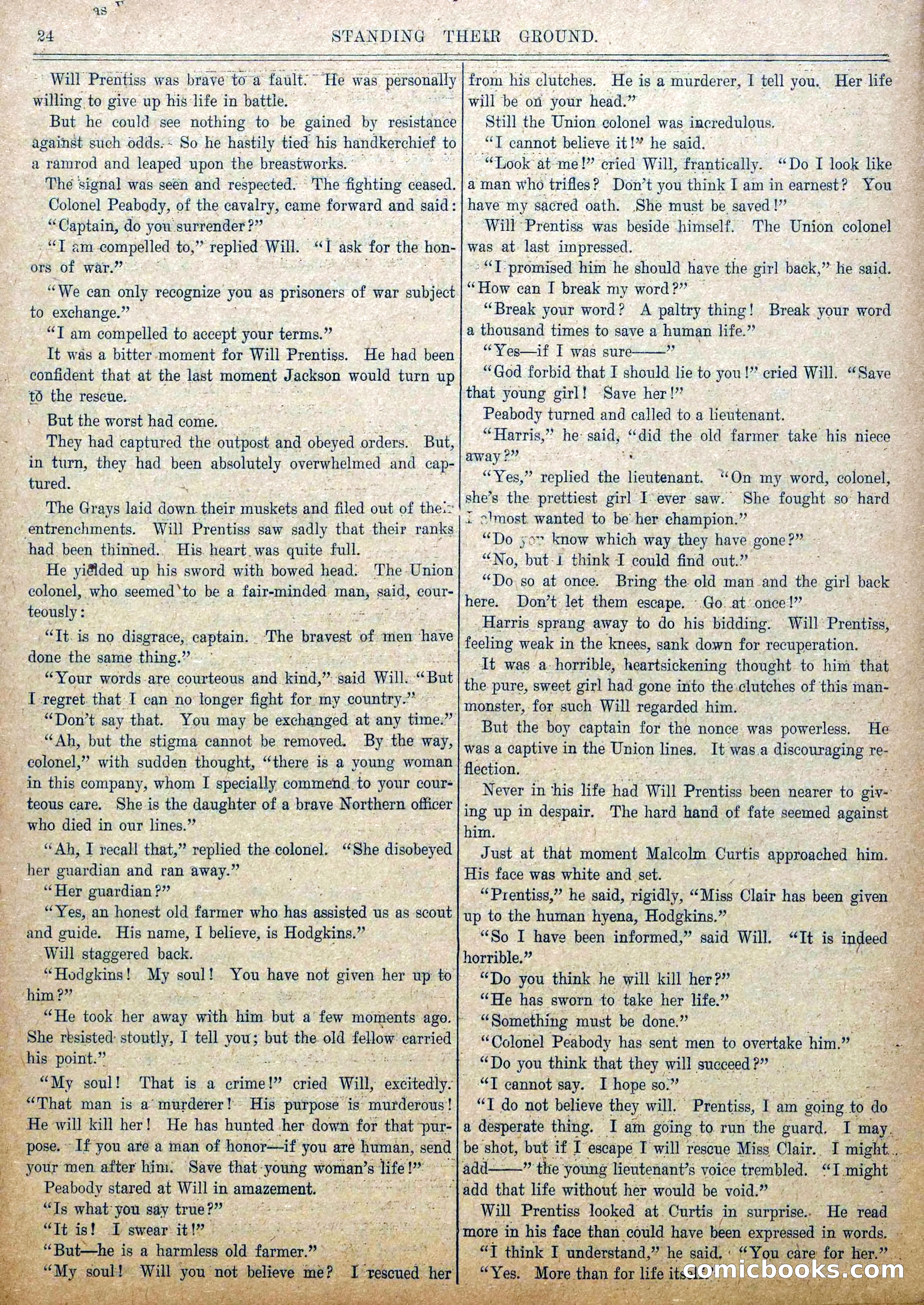 Blue and Gray Weekly, No. 30 — page 26 of 36