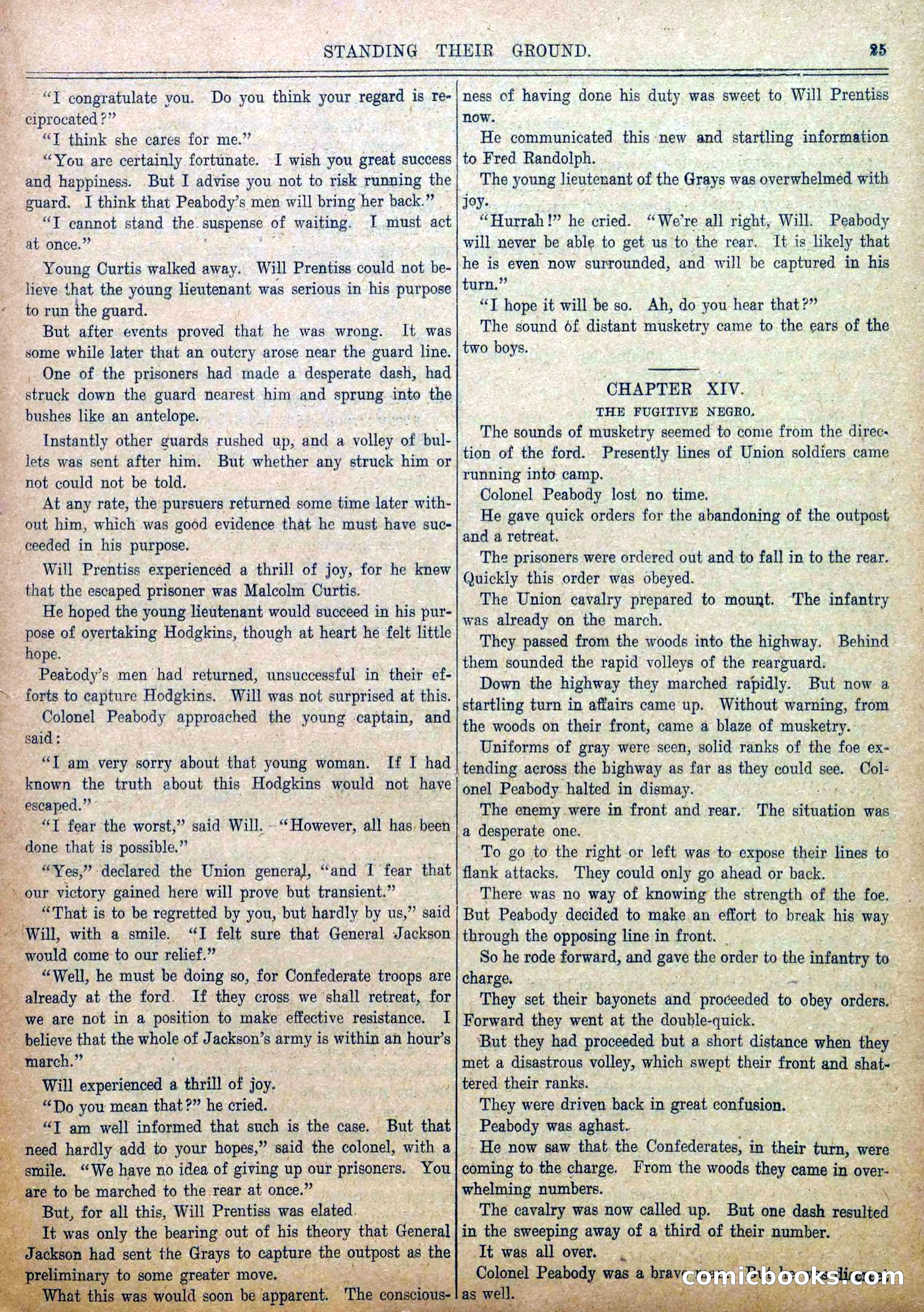 Blue and Gray Weekly, No. 30 — page 27 of 36